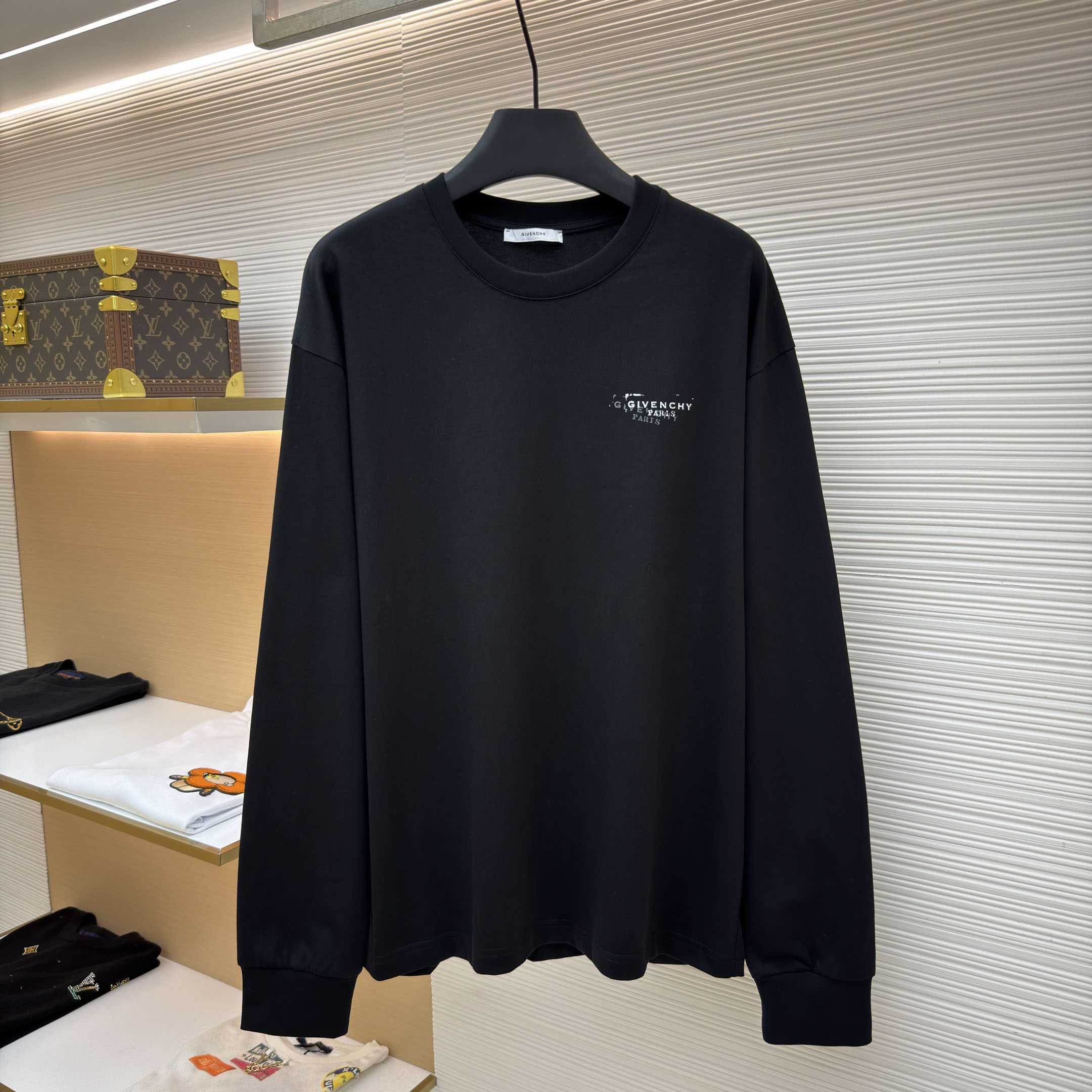 Givenchy T-Shirt In Cotton with Stamp Print - DesignerGu