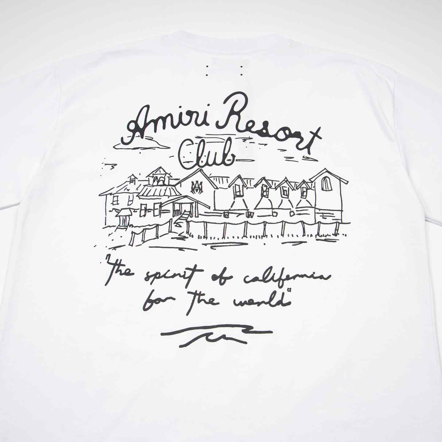 Amiri Spirit Logo T-Shirt - DesignerGu