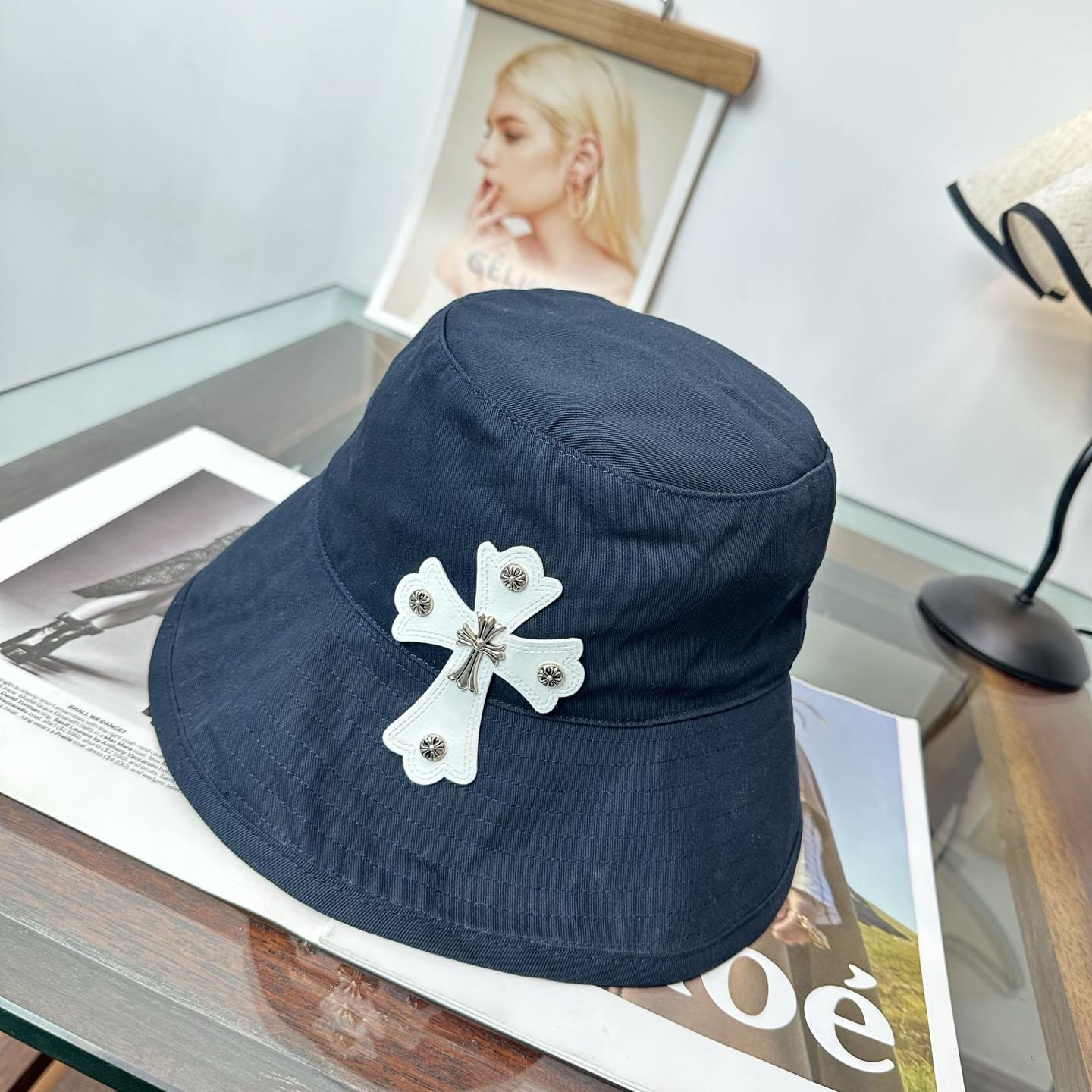 Chrome Heart Bucket Hat - DesignerGu