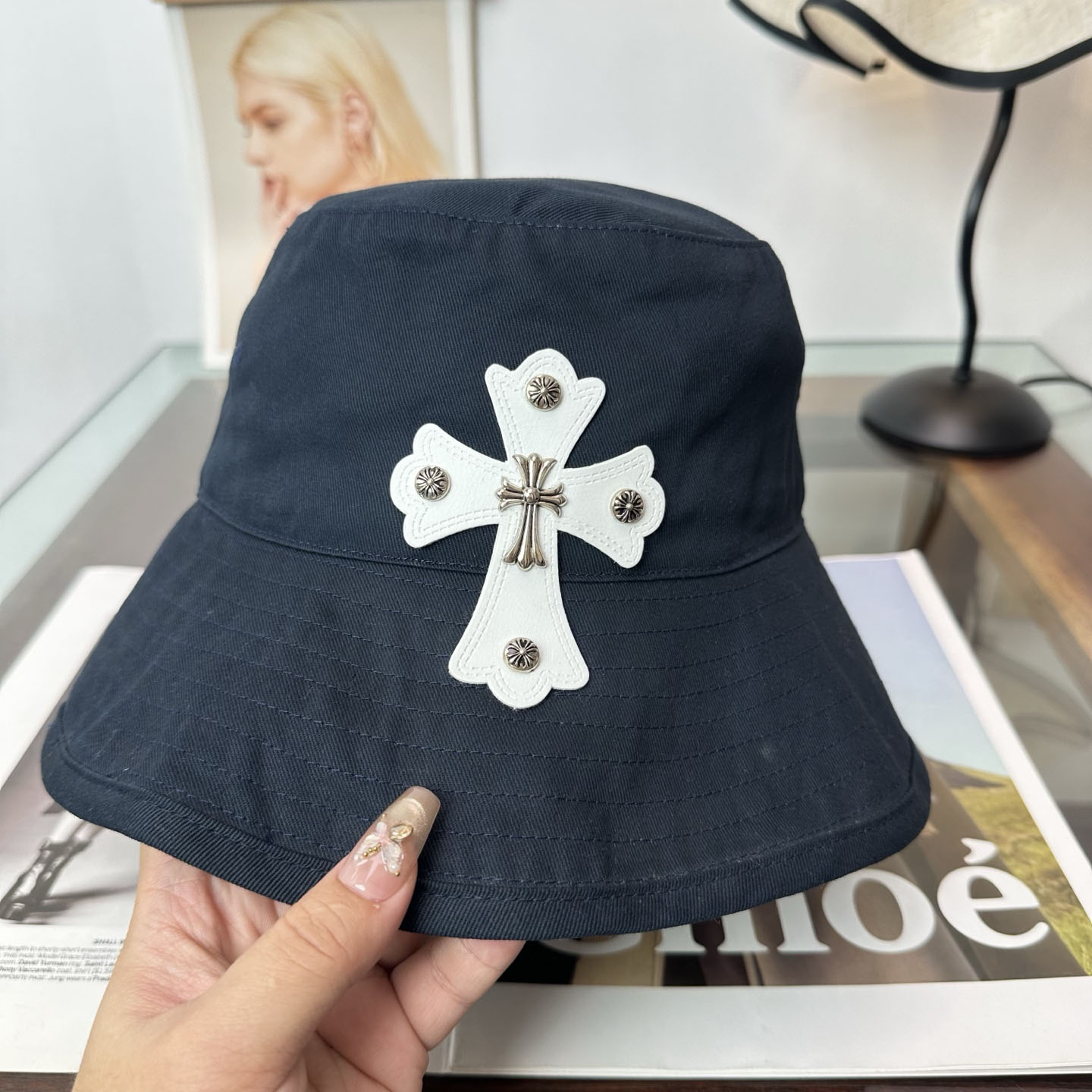 Chrome Heart Bucket Hat - DesignerGu