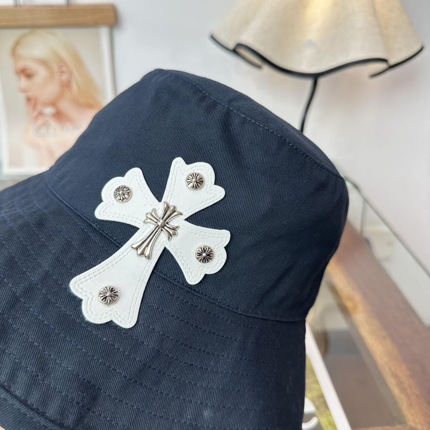 Chrome Heart Bucket Hat - DesignerGu