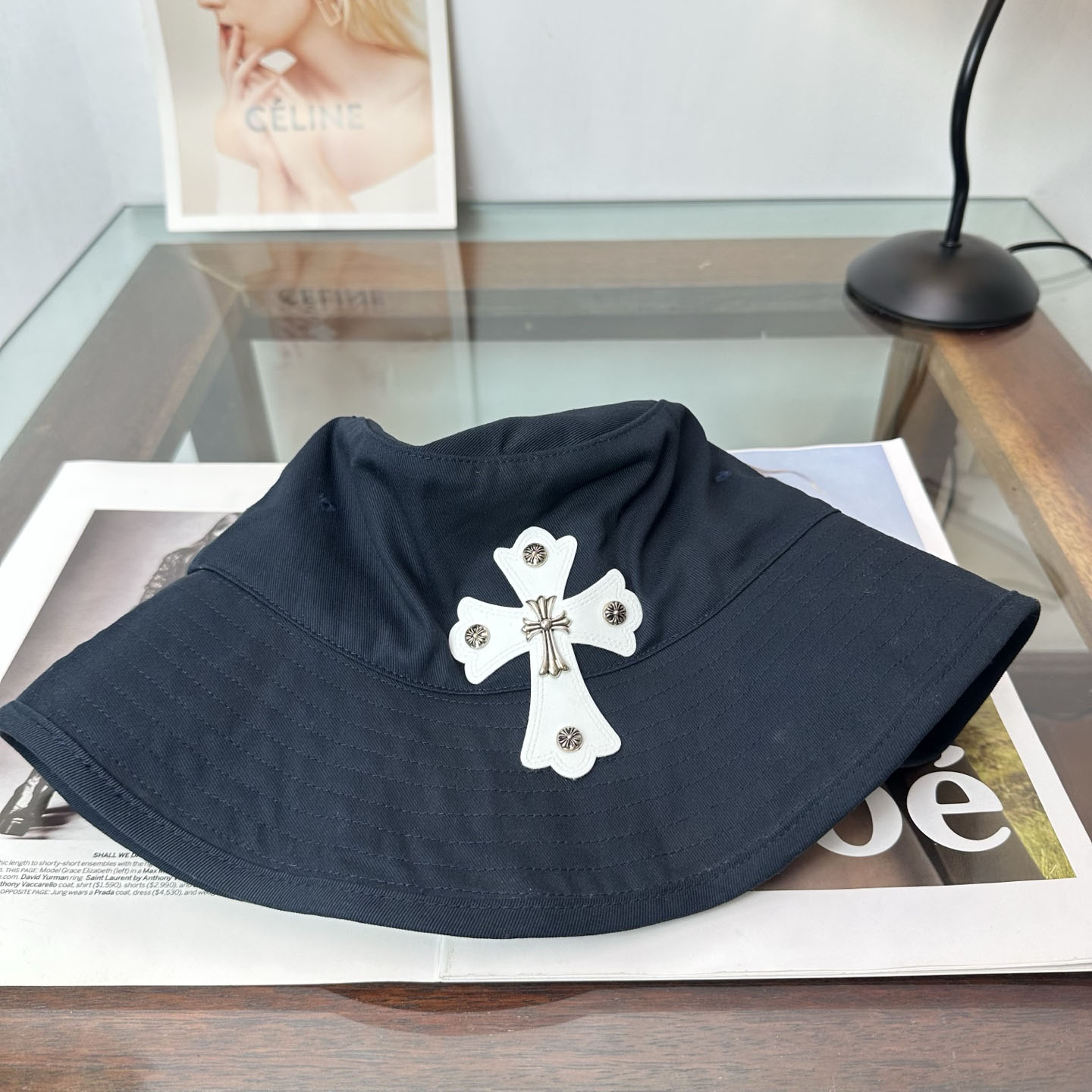 Chrome Heart Bucket Hat - DesignerGu