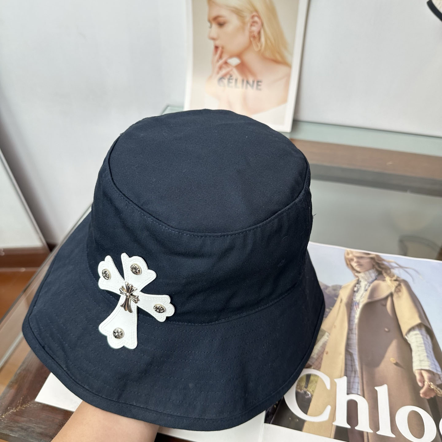 Chrome Heart Bucket Hat - DesignerGu
