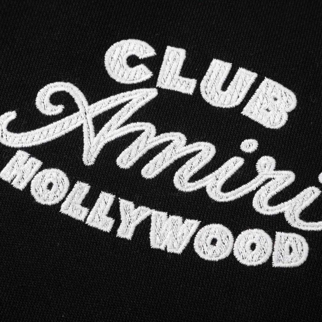 Amiri Club Amiri Zip Up Hoodie - DesignerGu