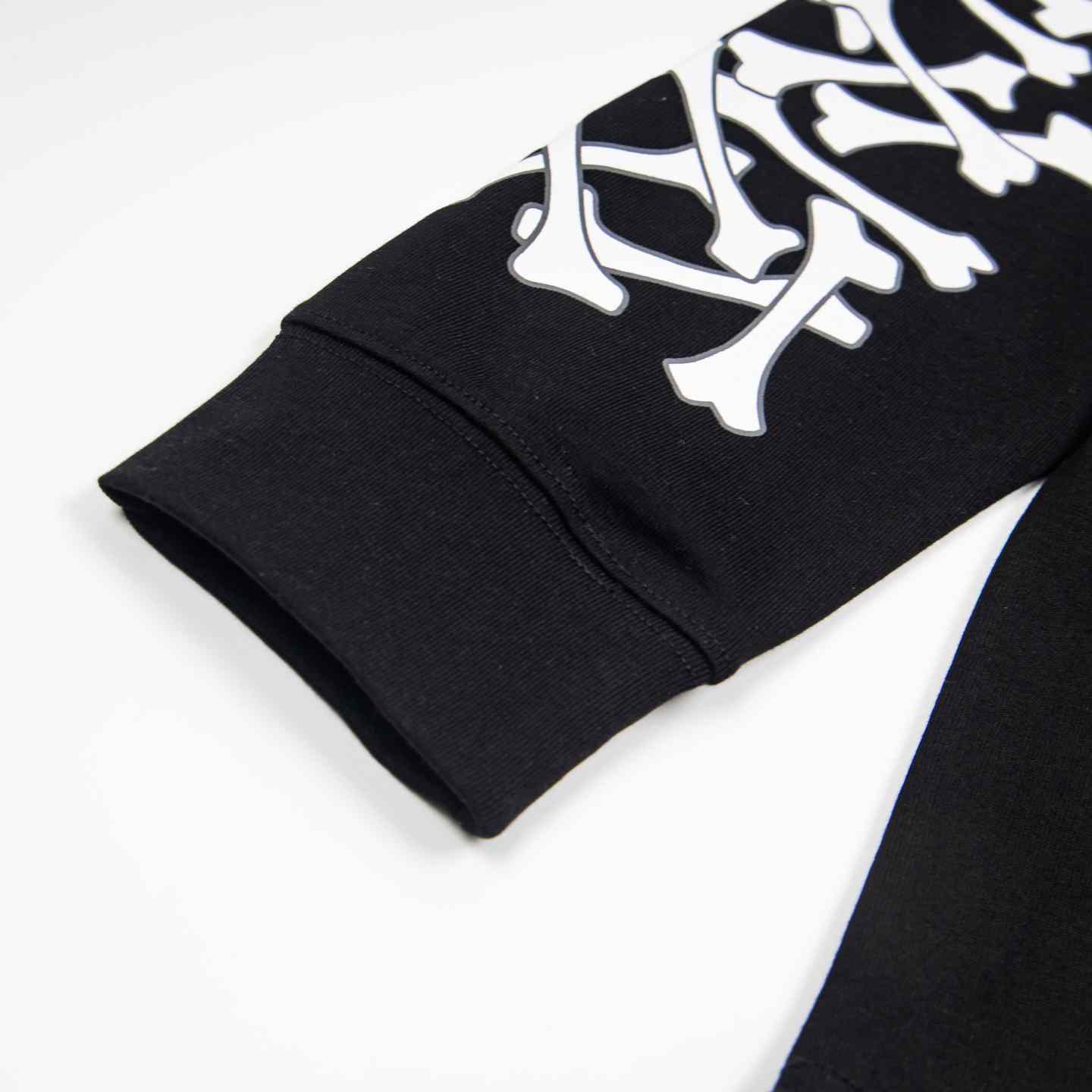 Amiri CottonBones Stacked Long Sleeve T-shirt 'Black' - DesignerGu