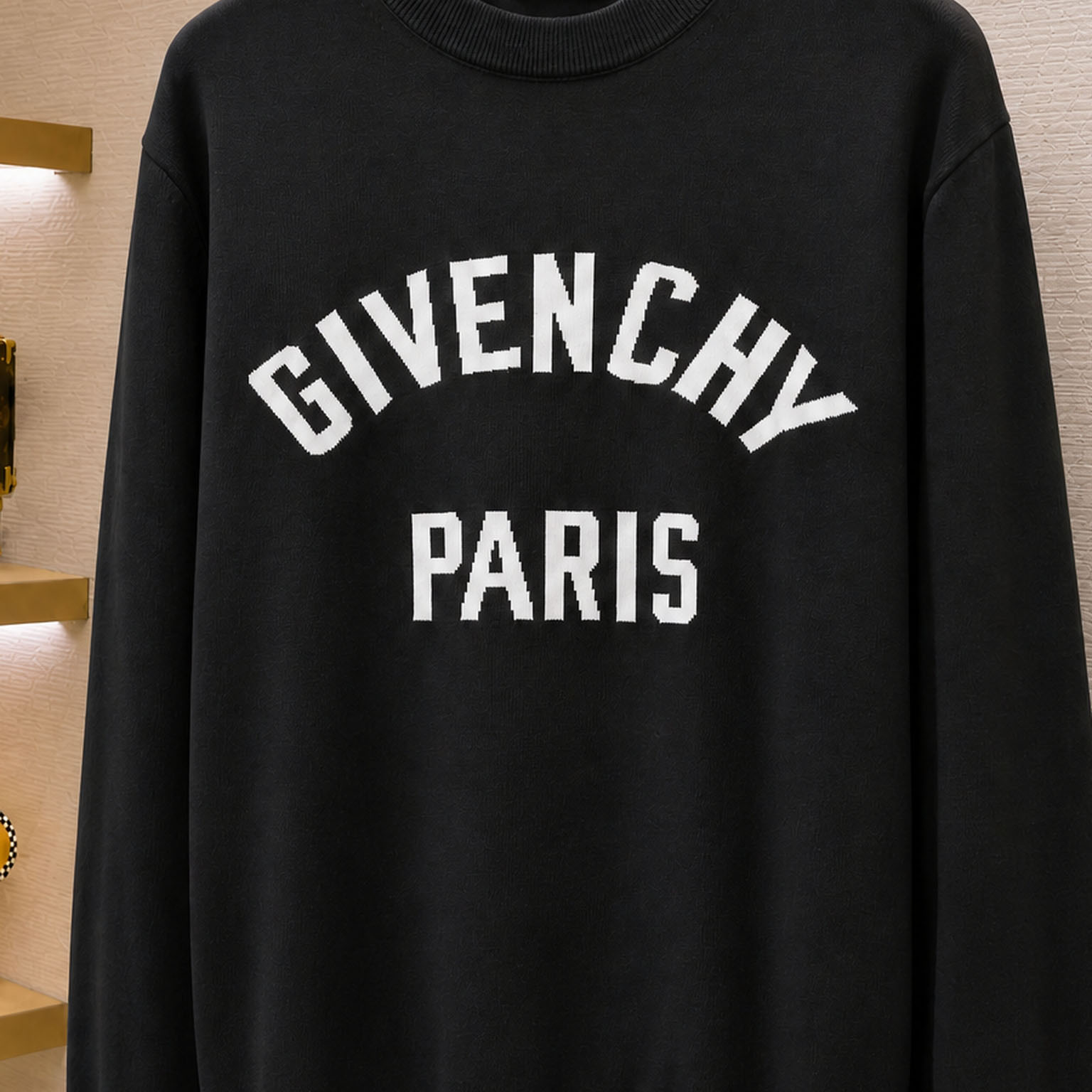 Givenchy Couture Seam Sweater In Knit With Givenchy Paris - DesignerGu