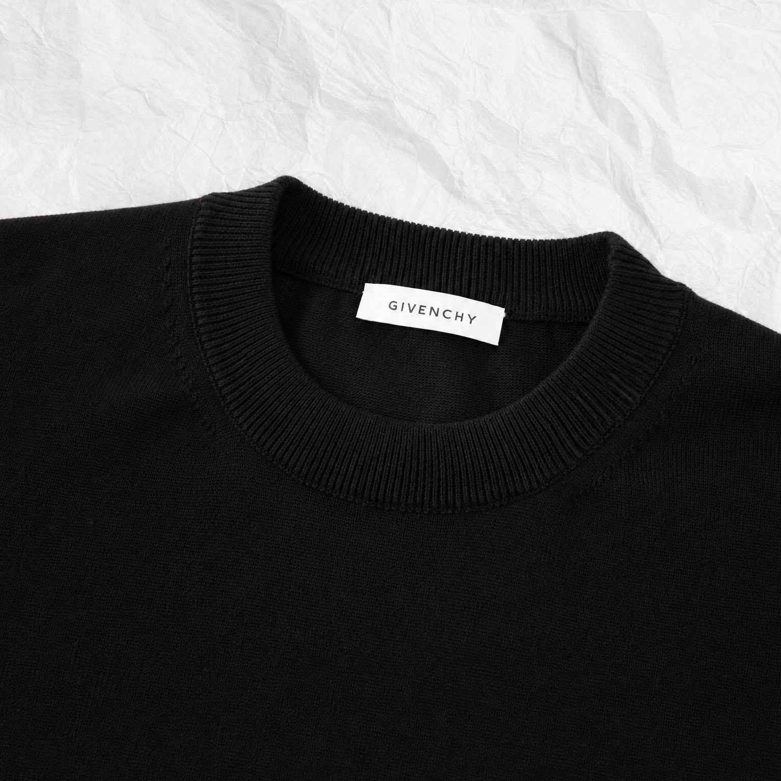 Givenchy Couture Seam Sweater In Knit With Givenchy Paris - DesignerGu