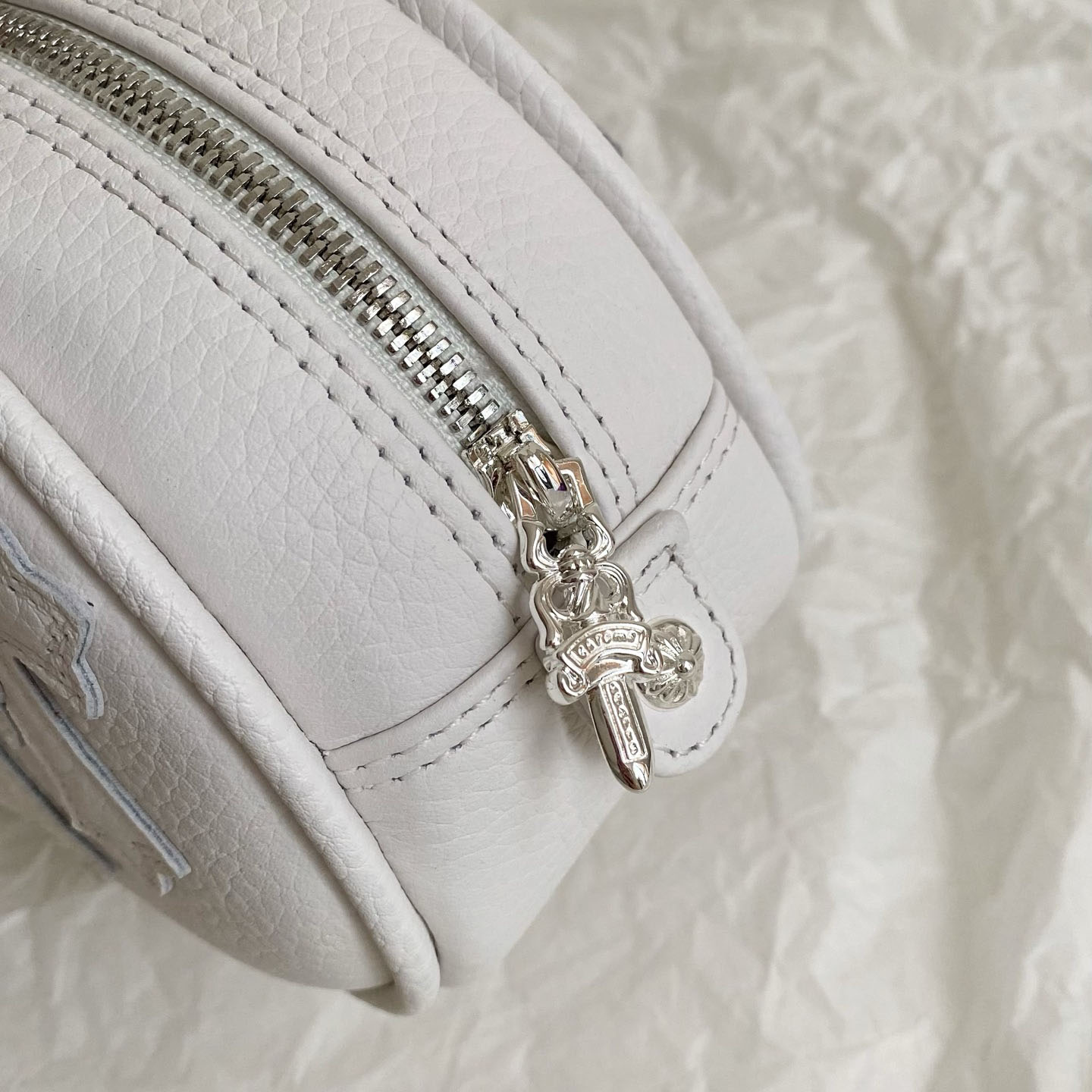 Chrome Hearts Small Cross Pouch Bowling Bag - DesignerGu