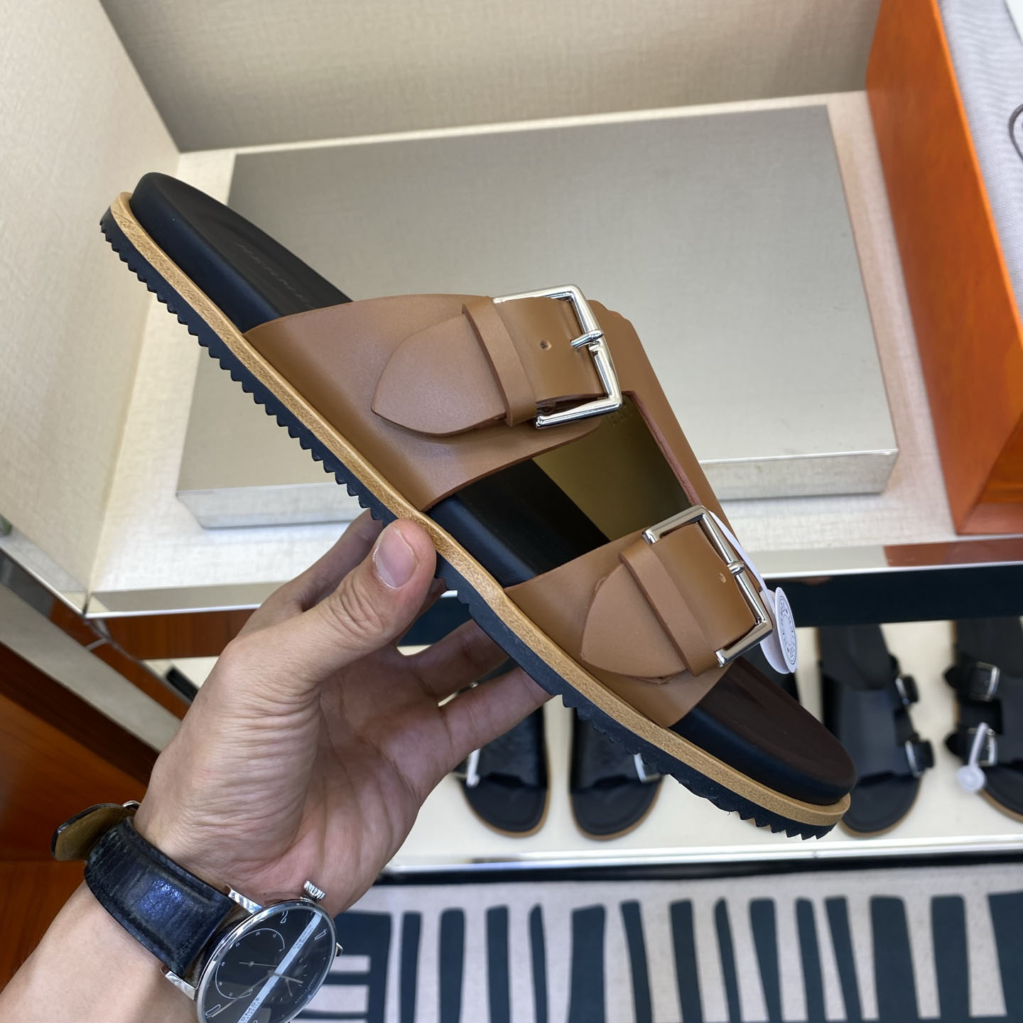 Hermes Naxos Sandal - DesignerGu