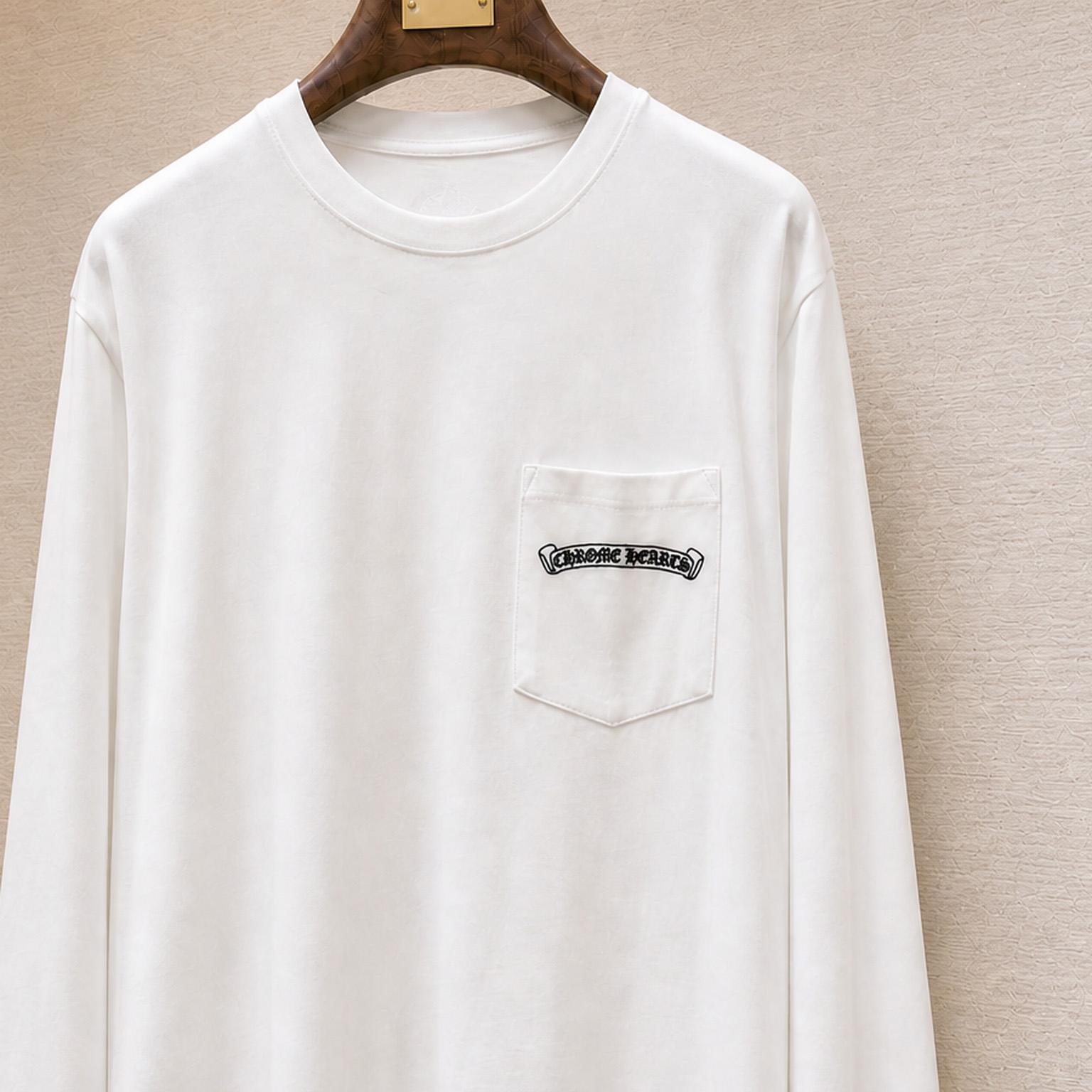 Chrome Hearts St. Barth Long Sleeve T-shirt  'White' - DesignerGu