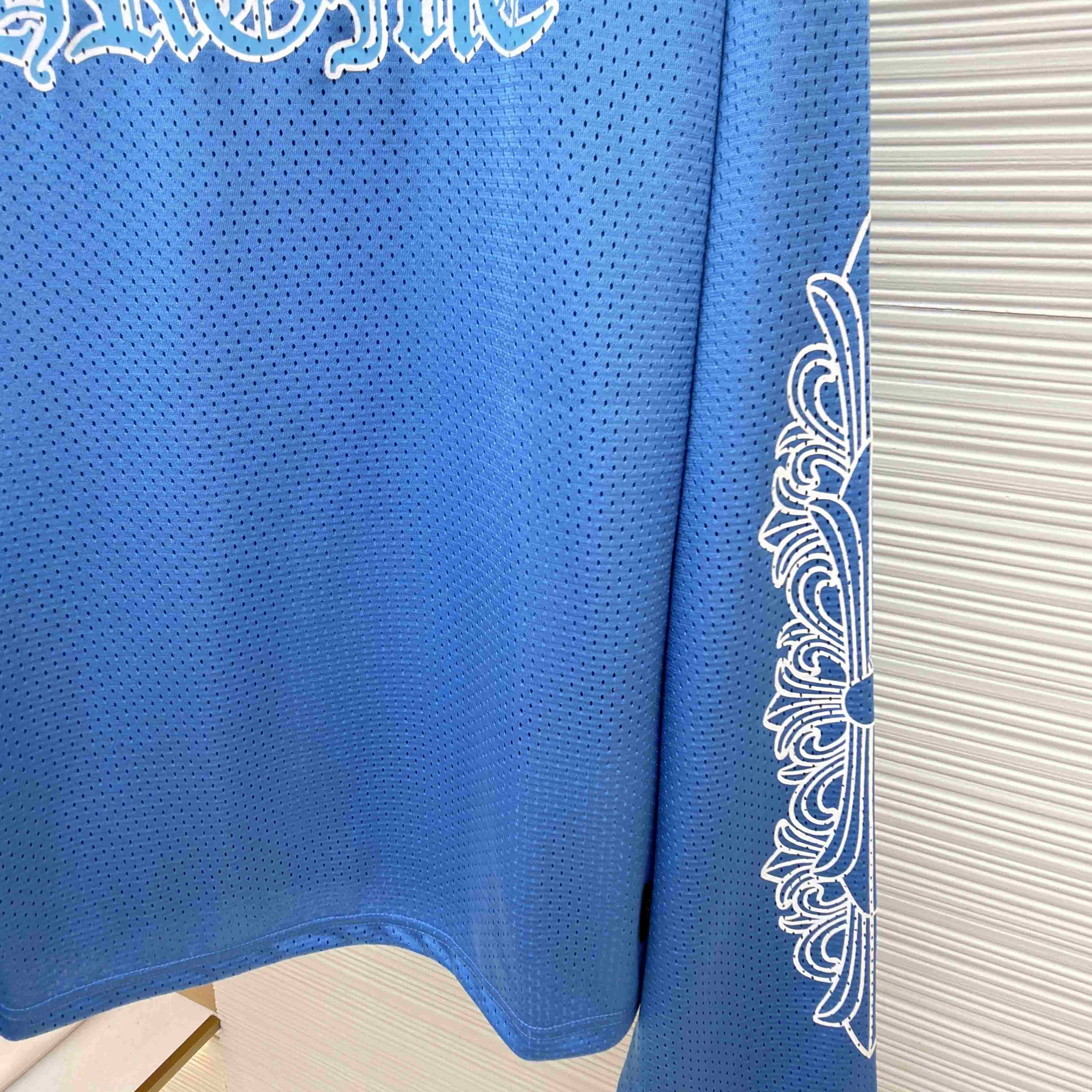 Chrome Hearts Stadium Mesh Long sleeve Jersey  - DesignerGu