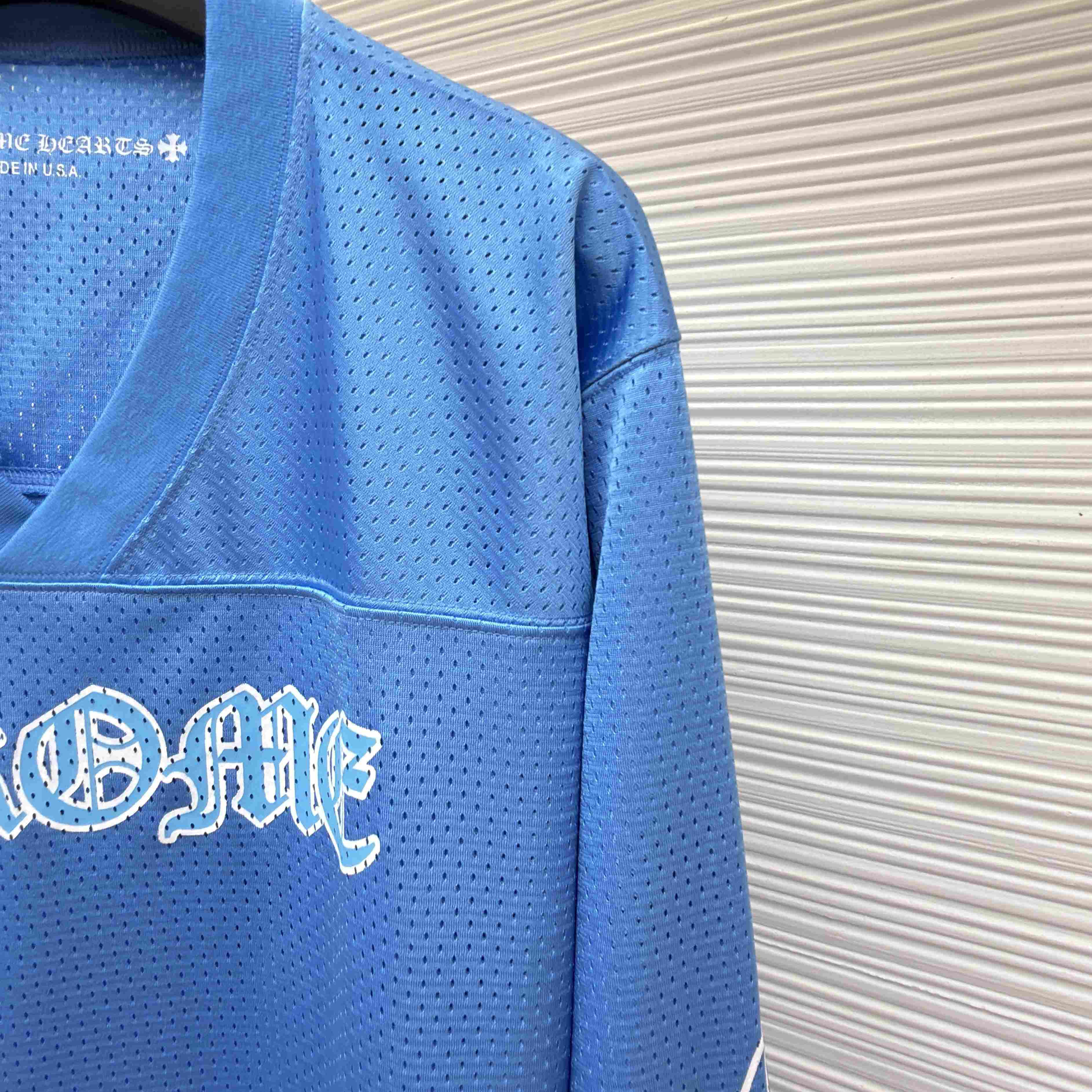Chrome Hearts Stadium Mesh Long sleeve Jersey  - DesignerGu