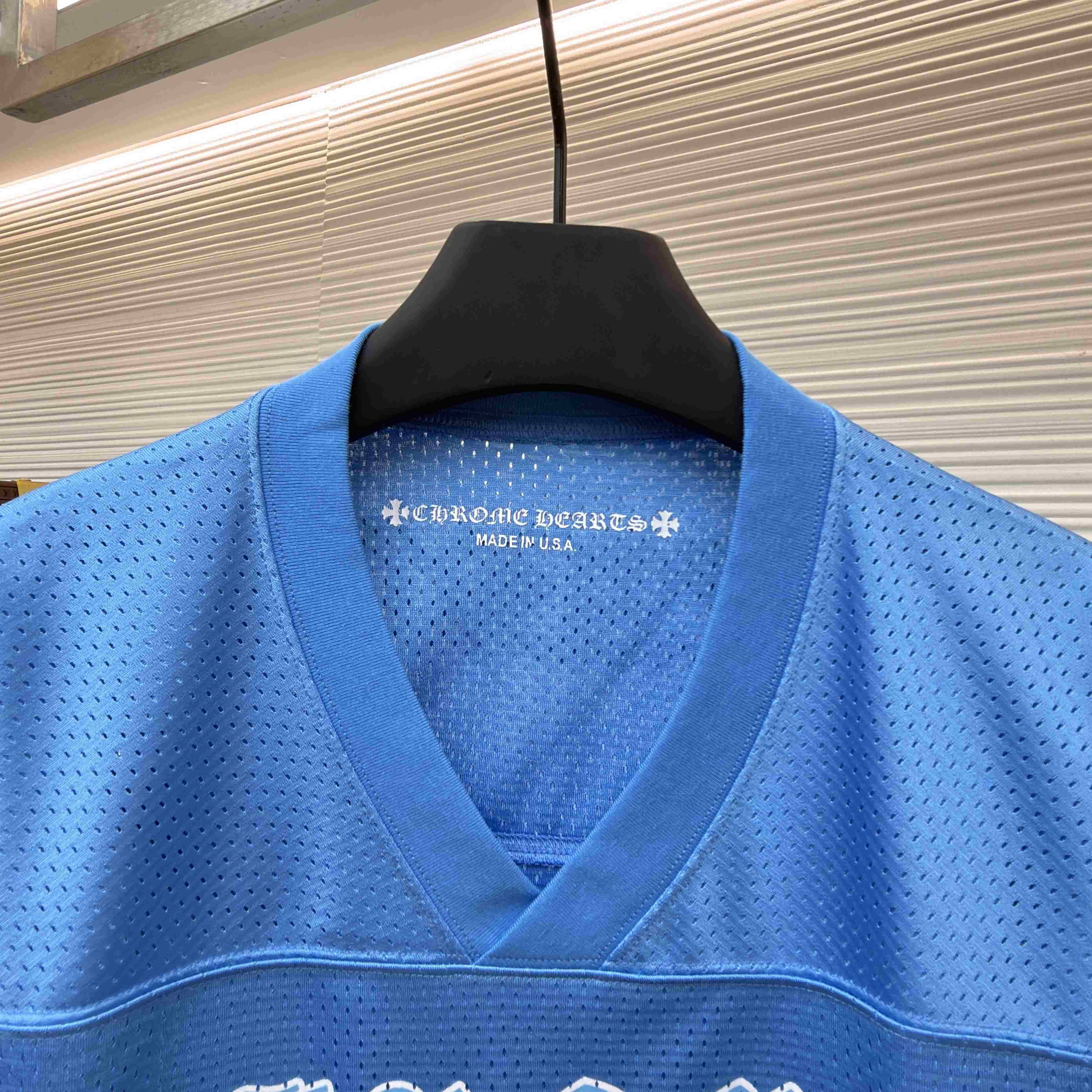 Chrome Hearts Stadium Mesh Long sleeve Jersey  - DesignerGu