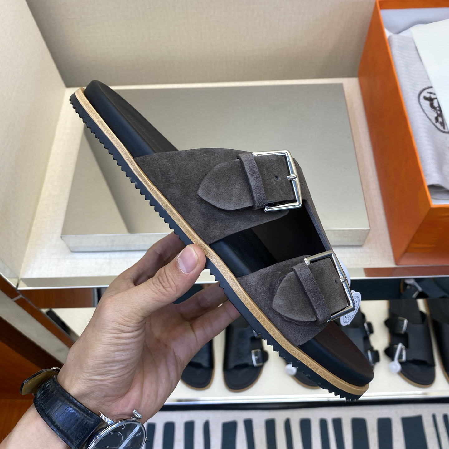 Hermes Naxos Sandal - DesignerGu