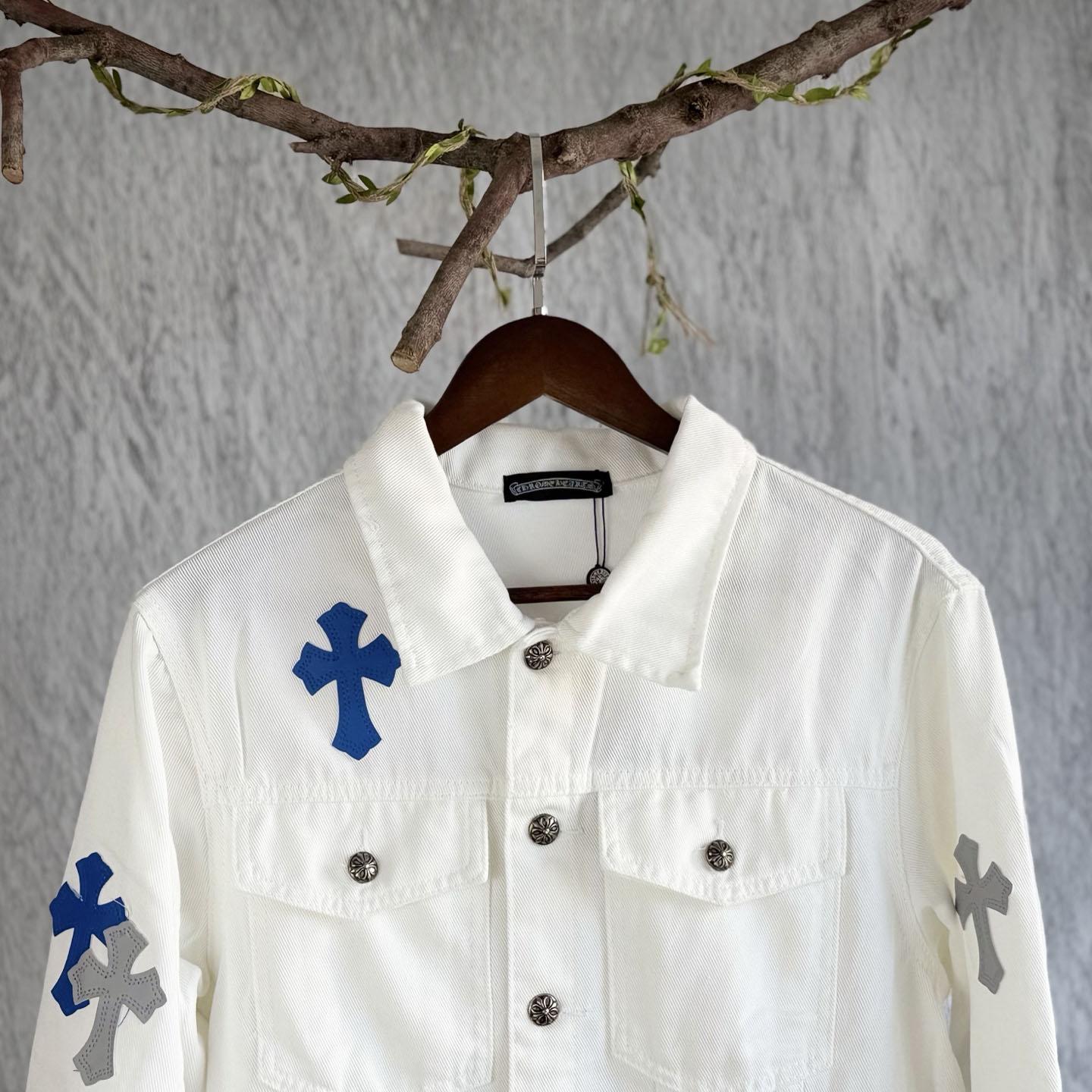 Chrome Hearts Denim  Jacket - DesignerGu