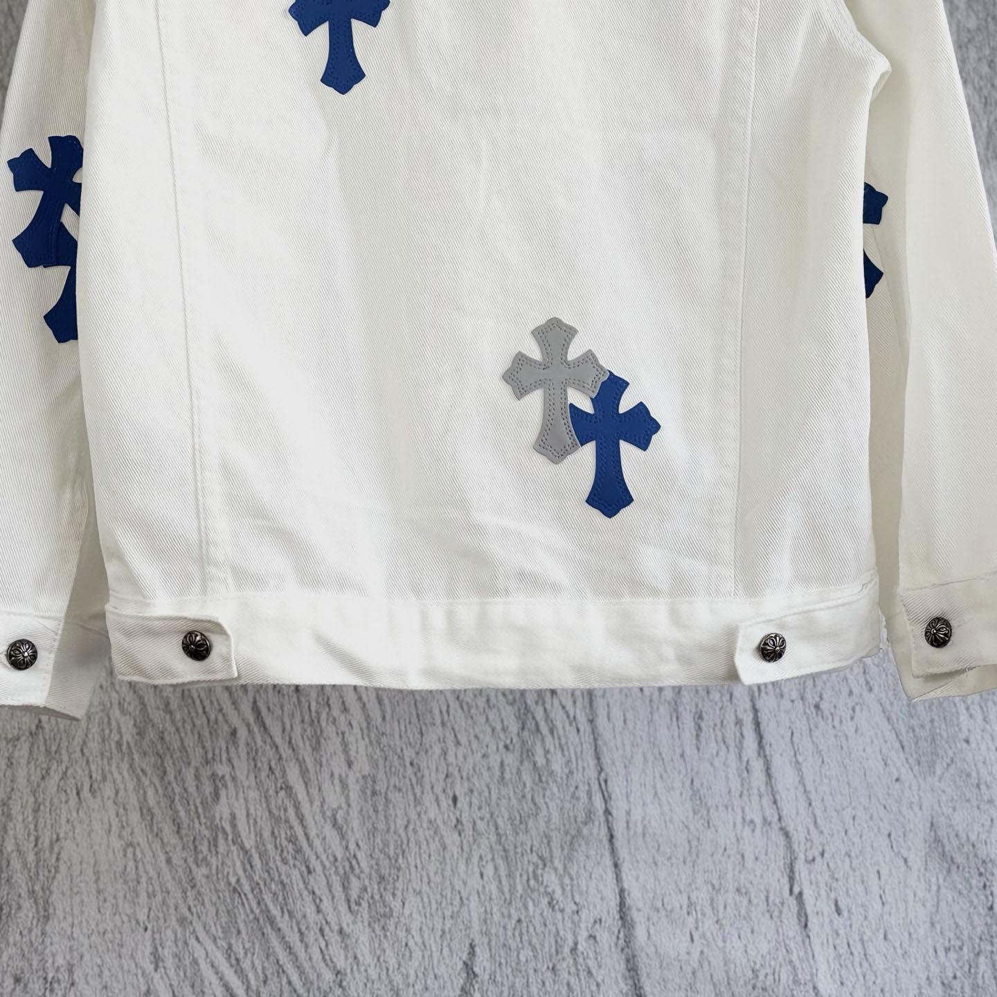 Chrome Hearts Denim  Jacket - DesignerGu