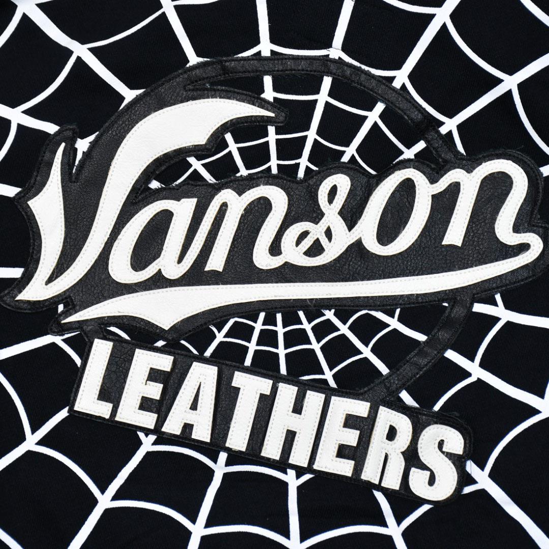 Supreme x Vanson Leathers Spider-Man Zip Up Hooded Sweatshirt 'Black' - DesignerGu