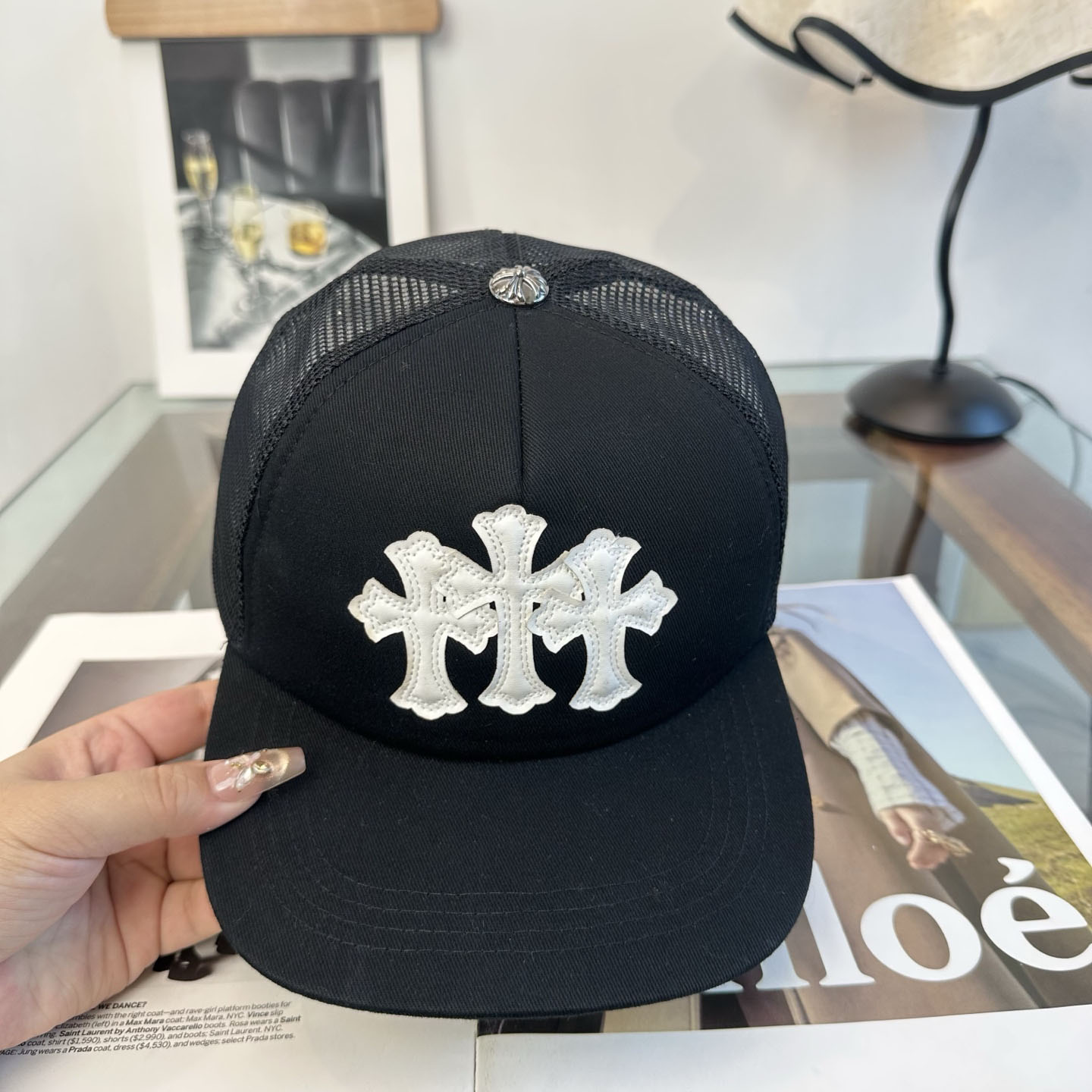 Chrome Heart Cap  - DesignerGu