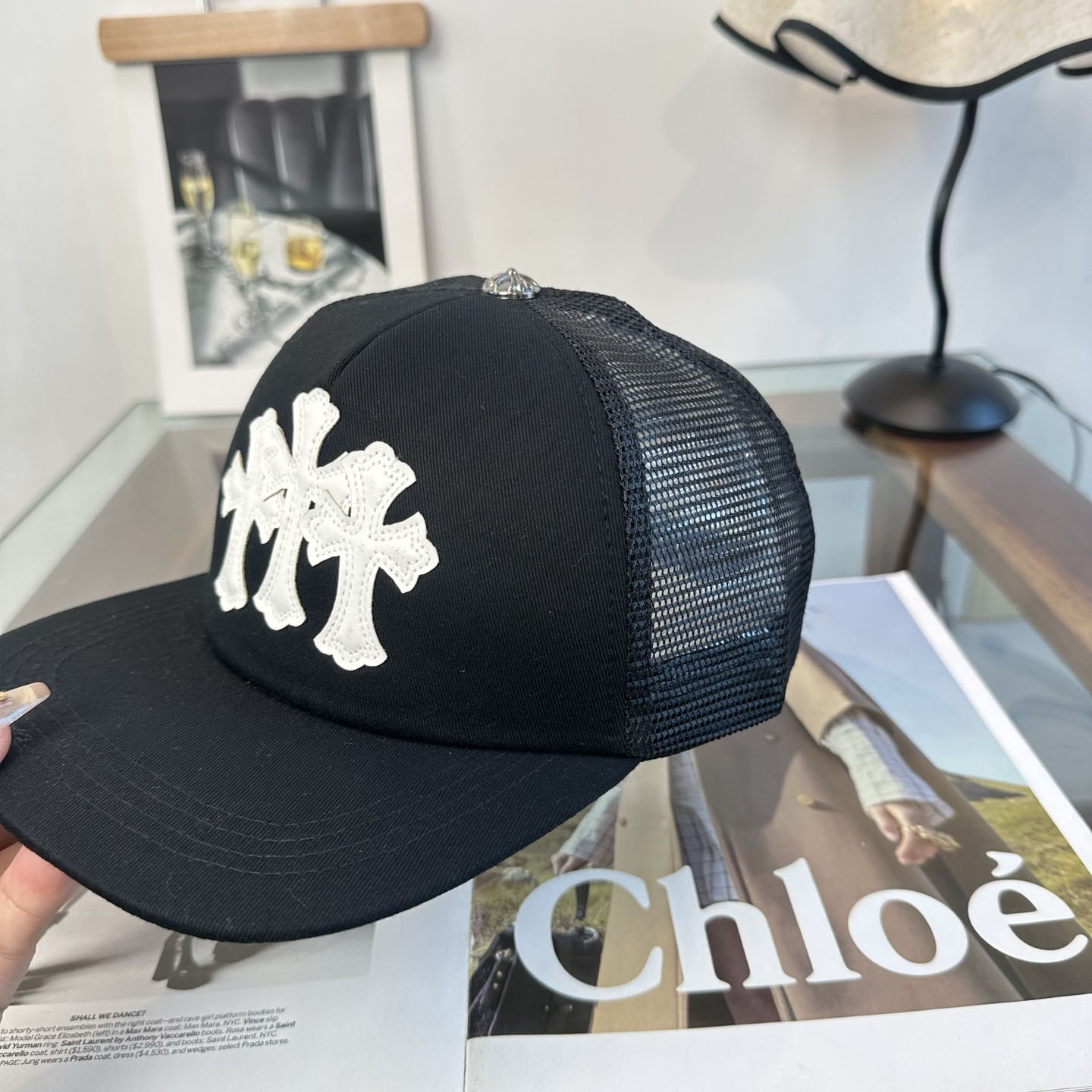 Chrome Heart Cap  - DesignerGu