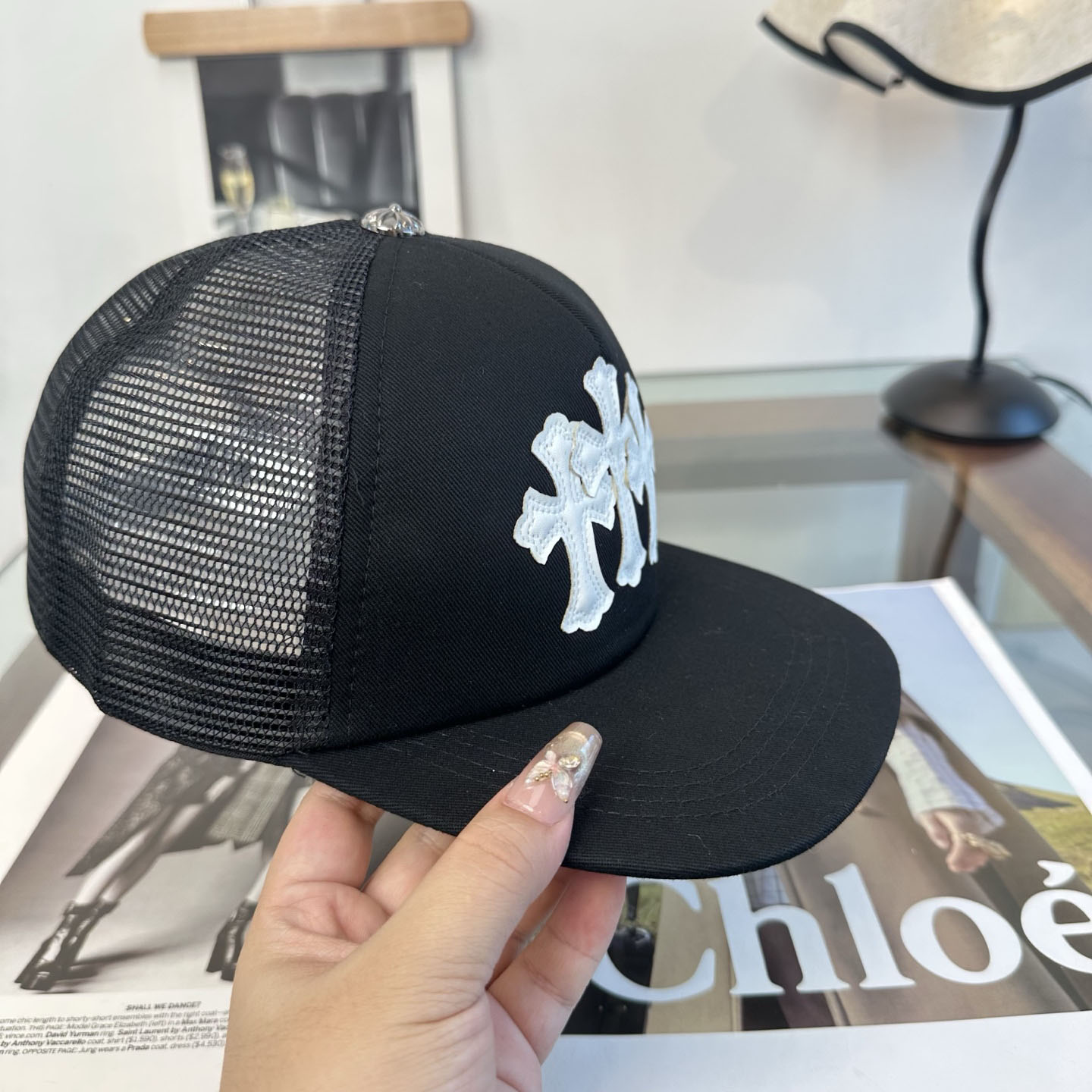 Chrome Heart Cap  - DesignerGu
