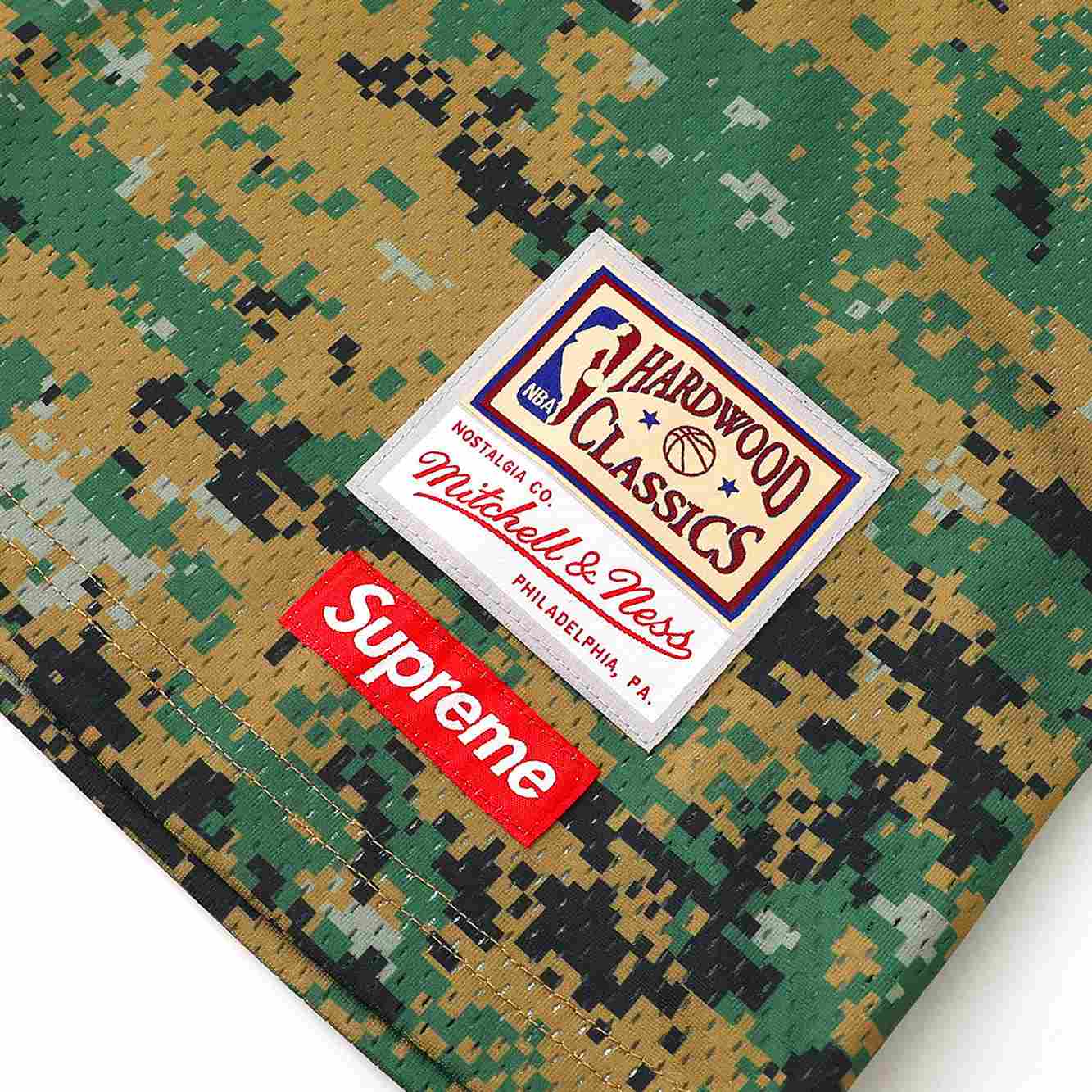 Supreme x Mitchell & Ness Teams Jersey 'Digi Camo' - DesignerGu