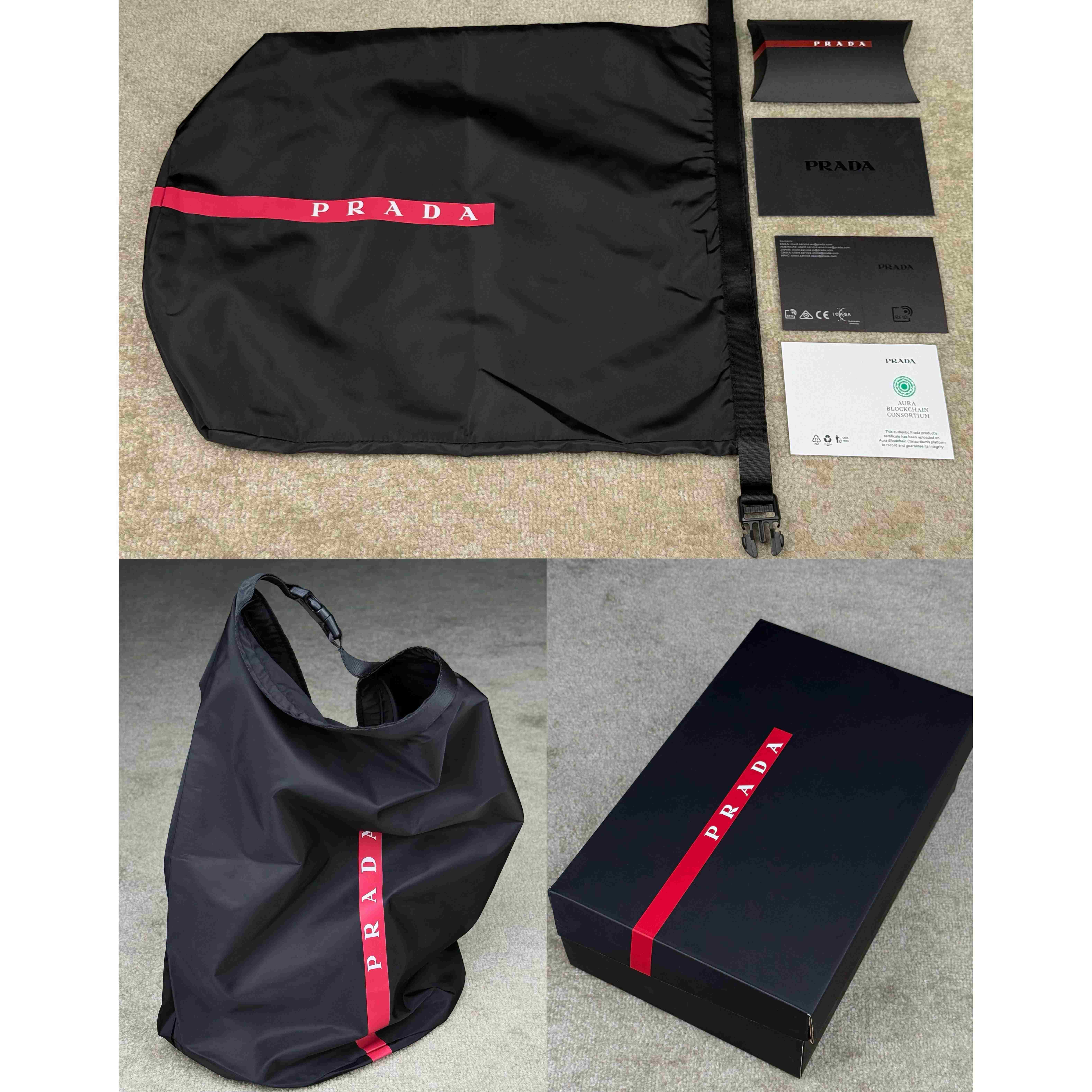 Patent Leather And Technical Fabric Prada America's Cup Sneakers（upon uk size） - DesignerGu
