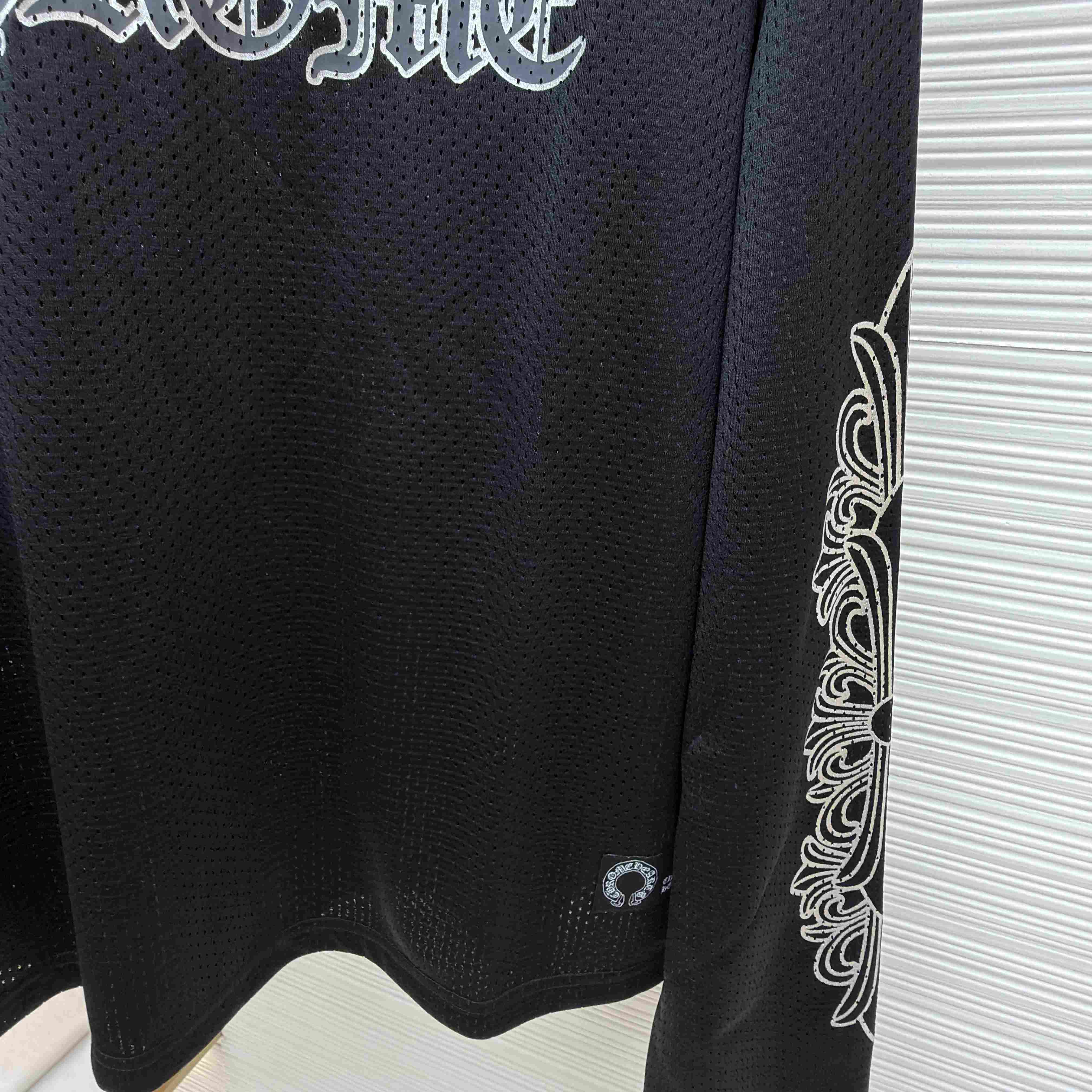 Chrome Hearts Stadium Mesh Long sleeve Jersey  - DesignerGu