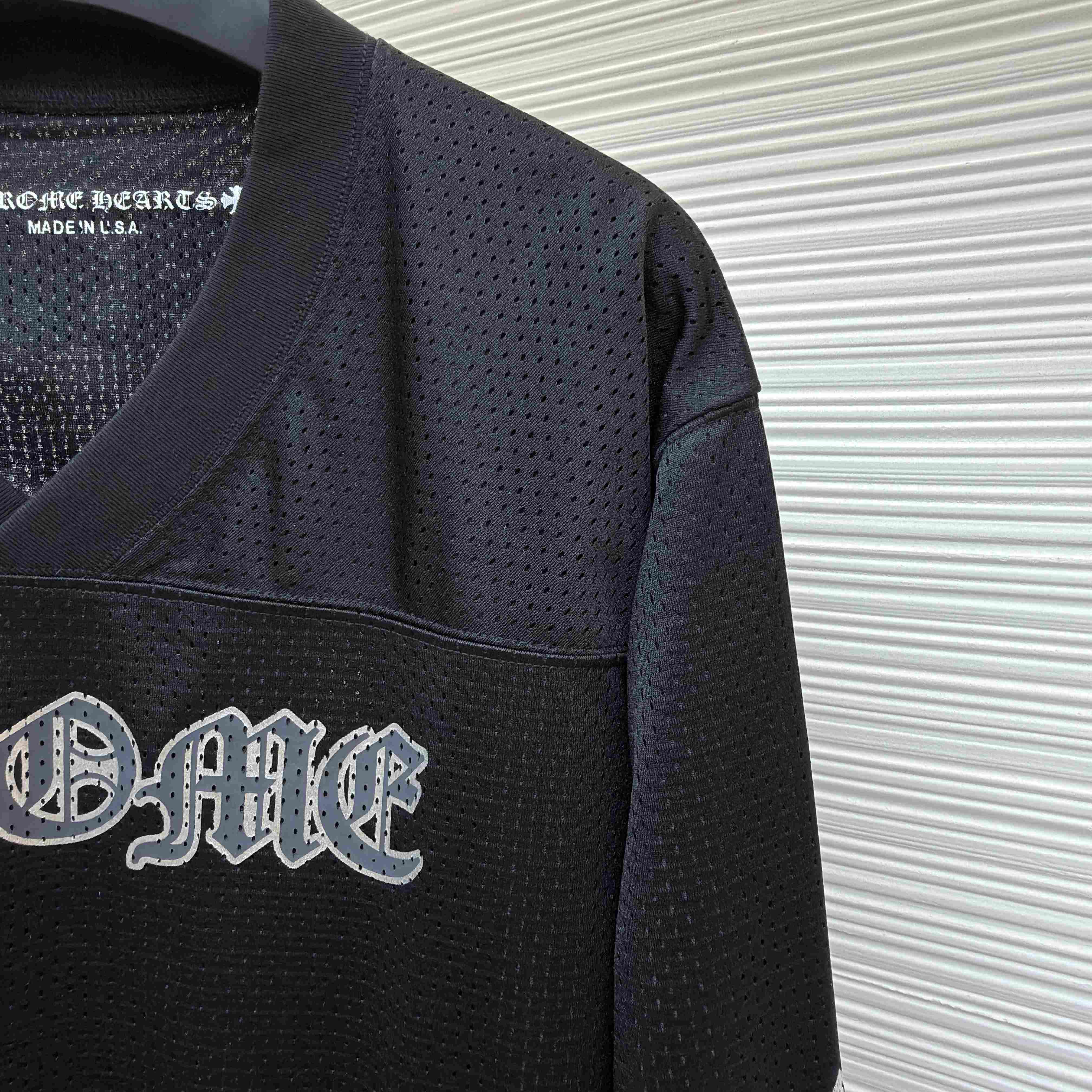 Chrome Hearts Stadium Mesh Long sleeve Jersey  - DesignerGu