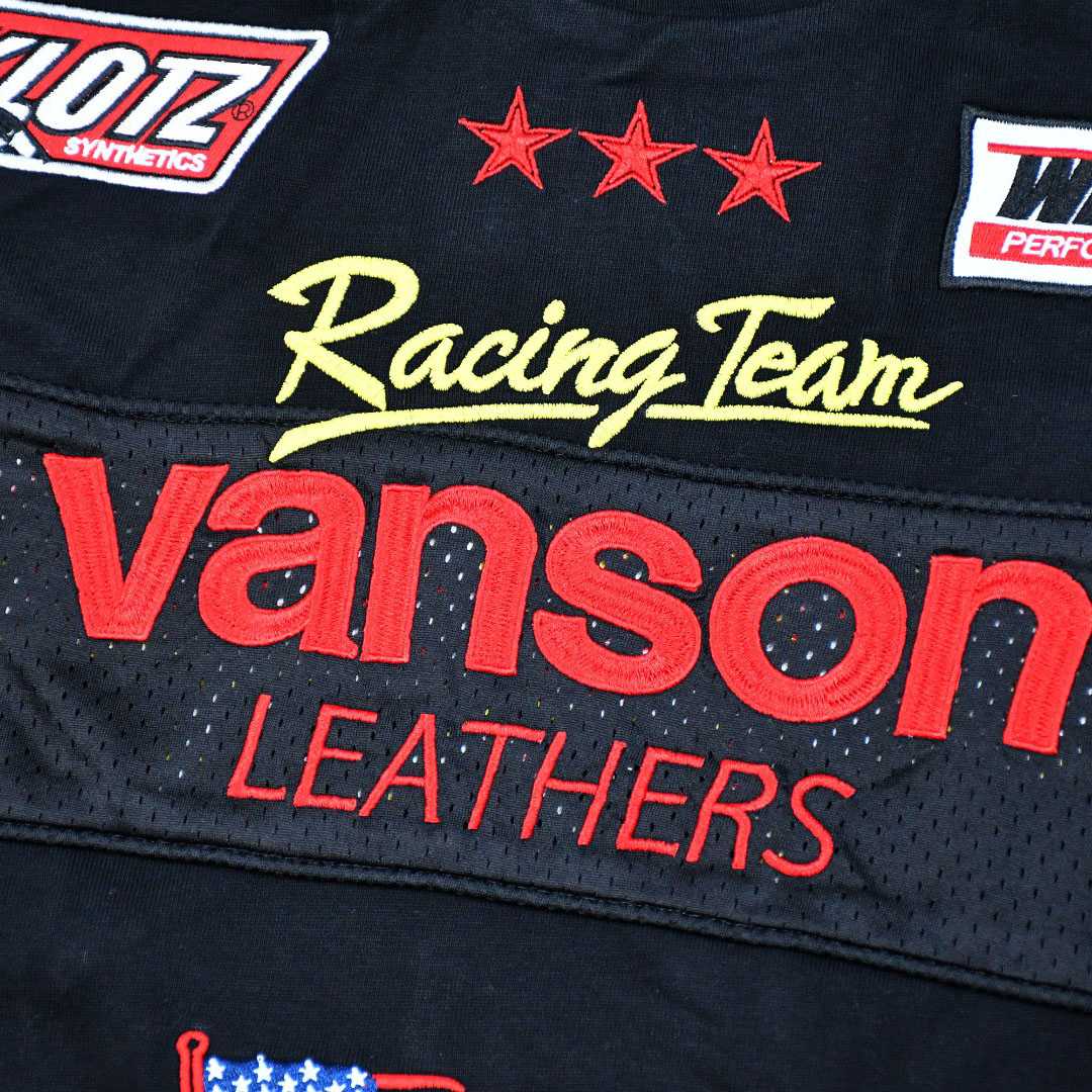 Supreme x Vanson Leathers Long-Sleeve Top 'Black' - DesignerGu