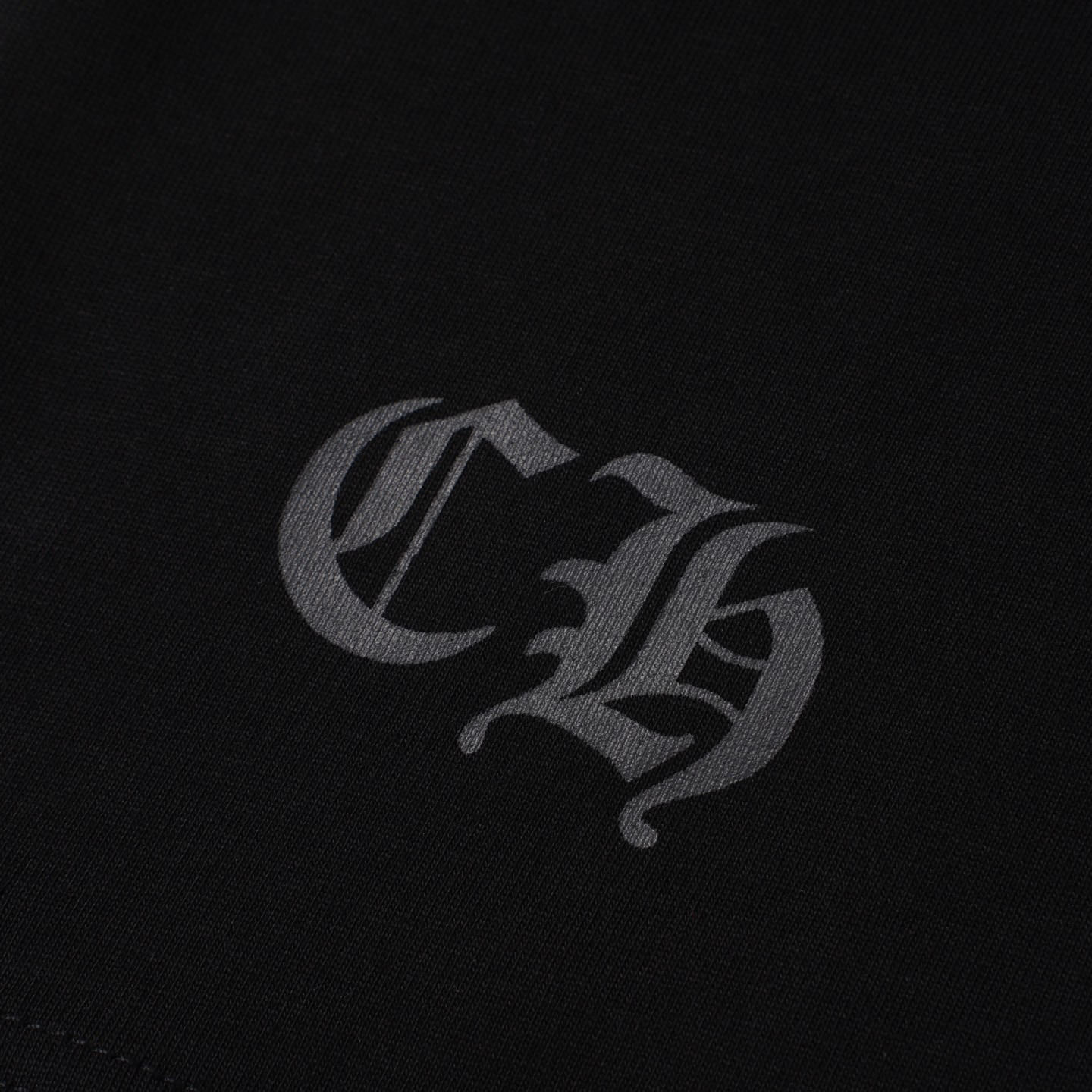 Chrome Hearts Neck Logo Long Sleeve T-Shirt  'Black' - DesignerGu