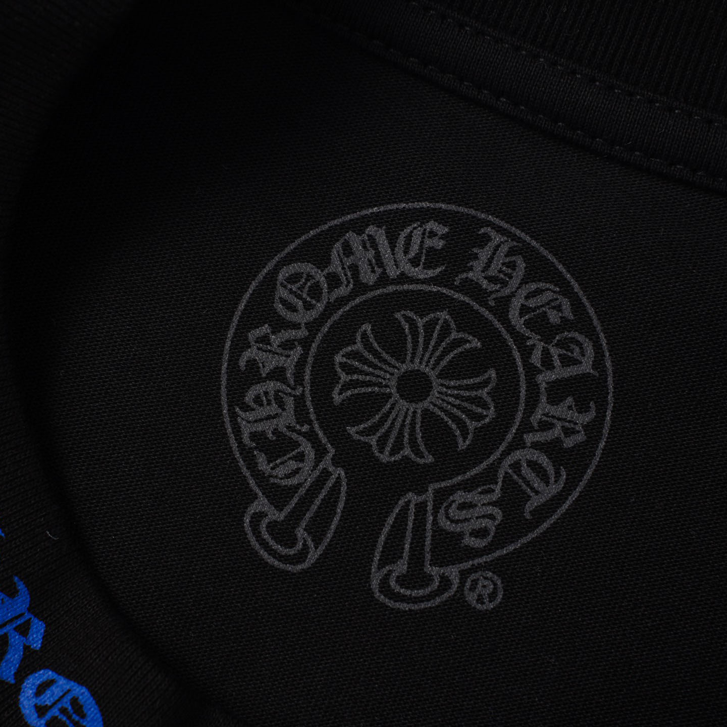 Chrome Hearts Neck Logo Long Sleeve T-Shirt  'Black' - DesignerGu