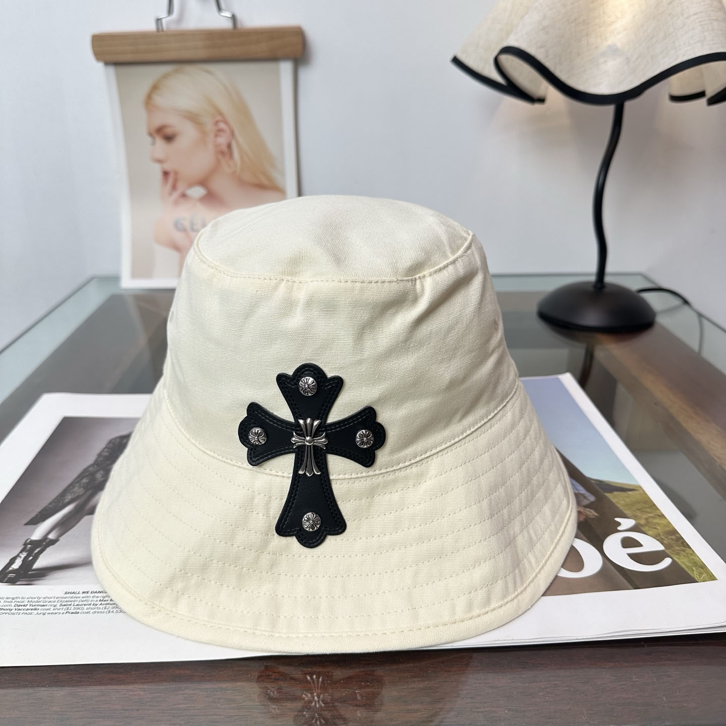 Chrome Heart Bucket Hat - DesignerGu