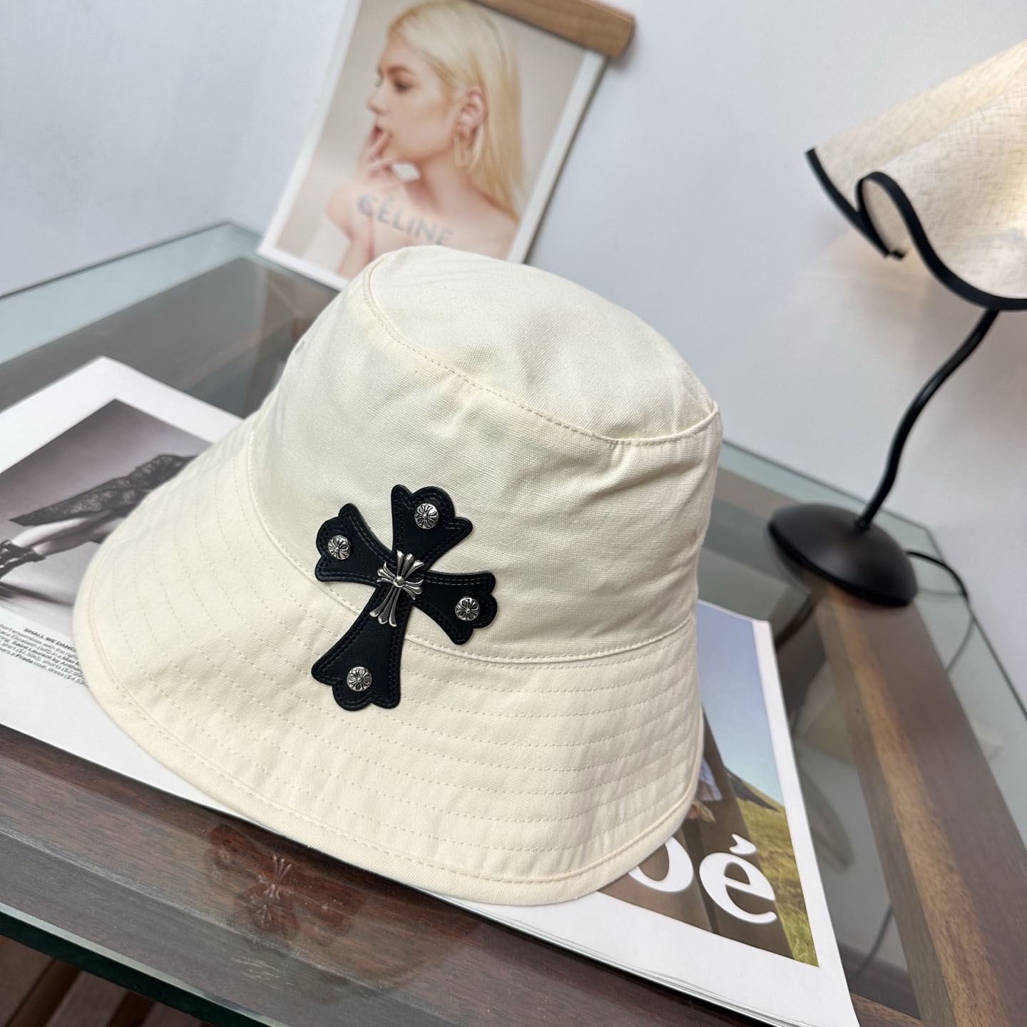 Chrome Heart Bucket Hat - DesignerGu