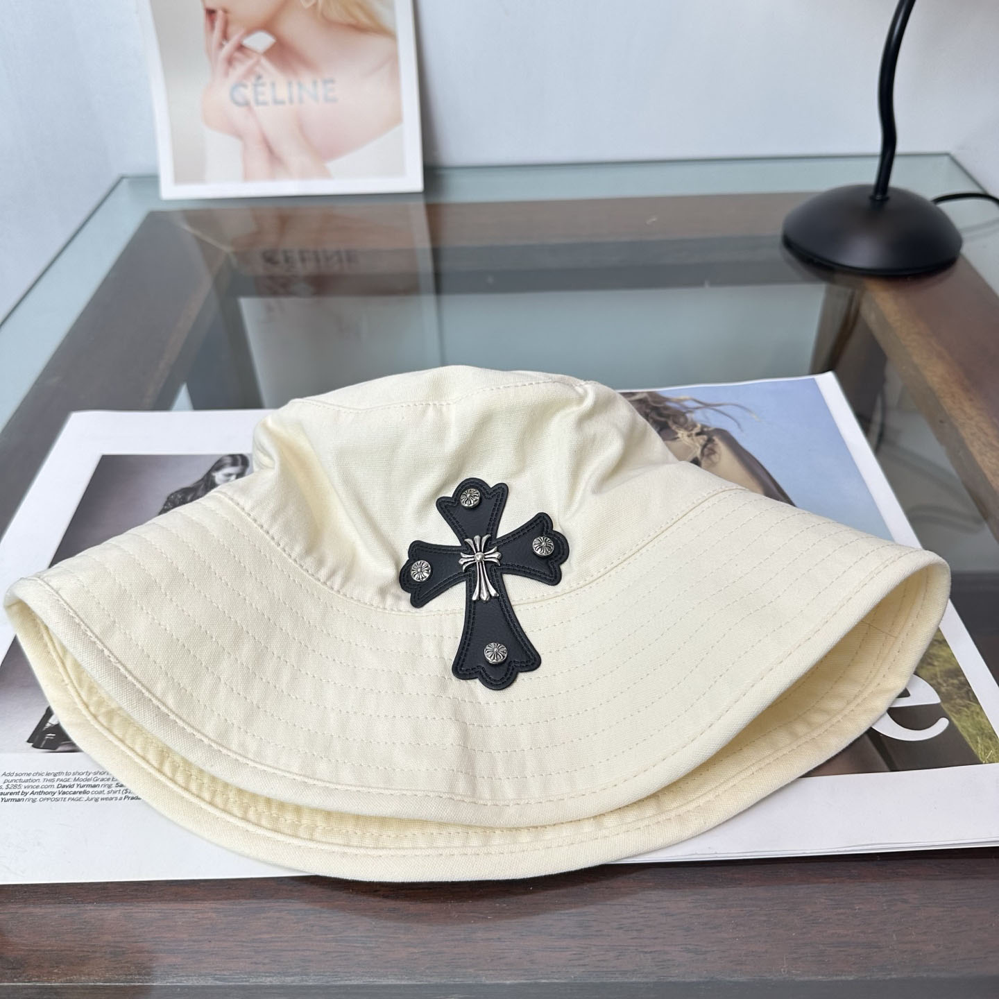 Chrome Heart Bucket Hat - DesignerGu