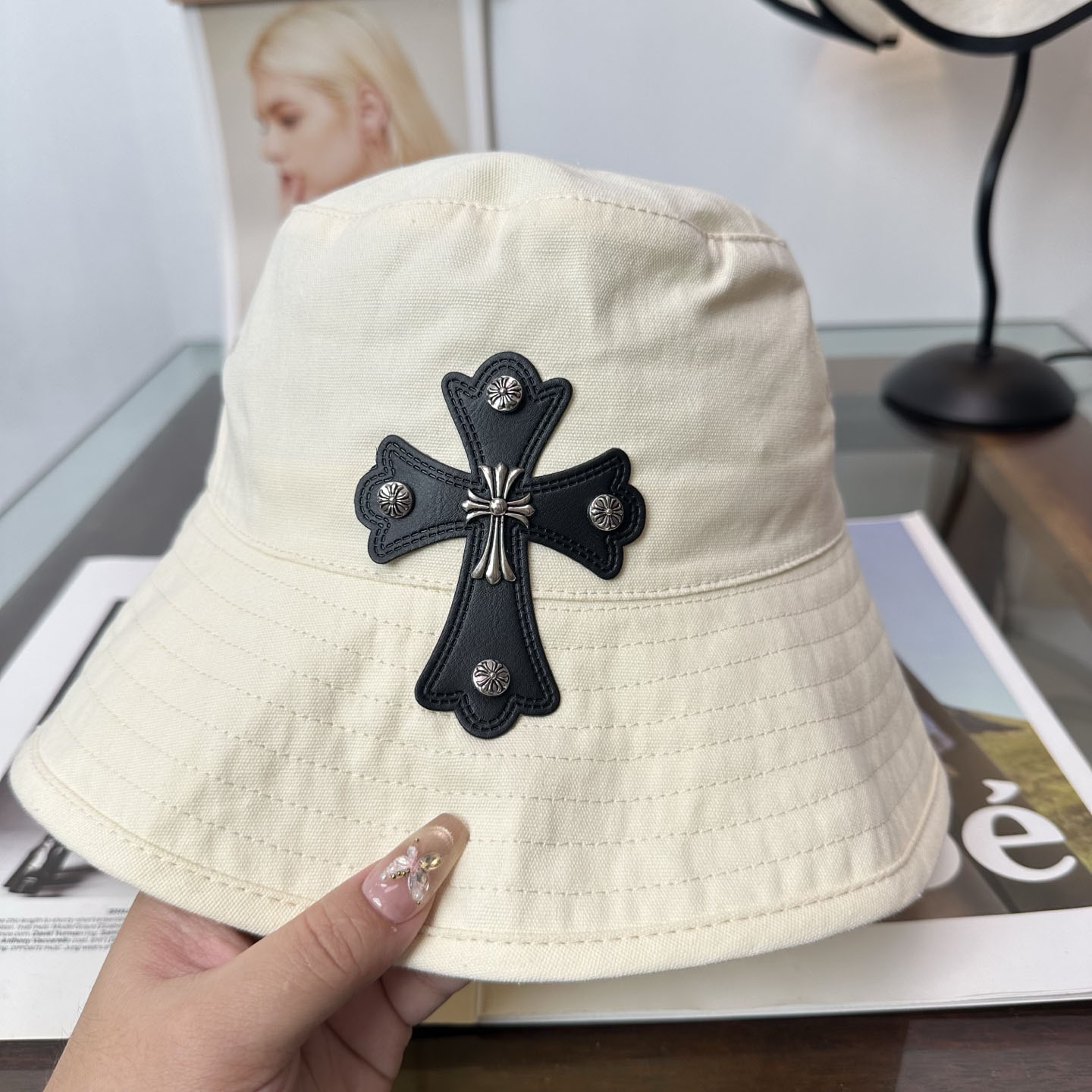 Chrome Heart Bucket Hat - DesignerGu