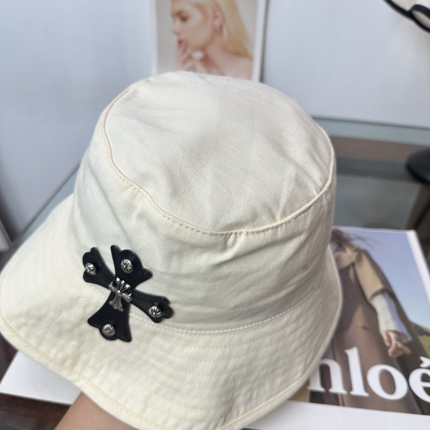 Chrome Heart Bucket Hat - DesignerGu