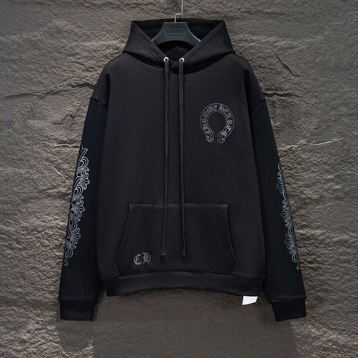 Chrome Hearts F&F Horseshoe Logo Hoodie - DesignerGu