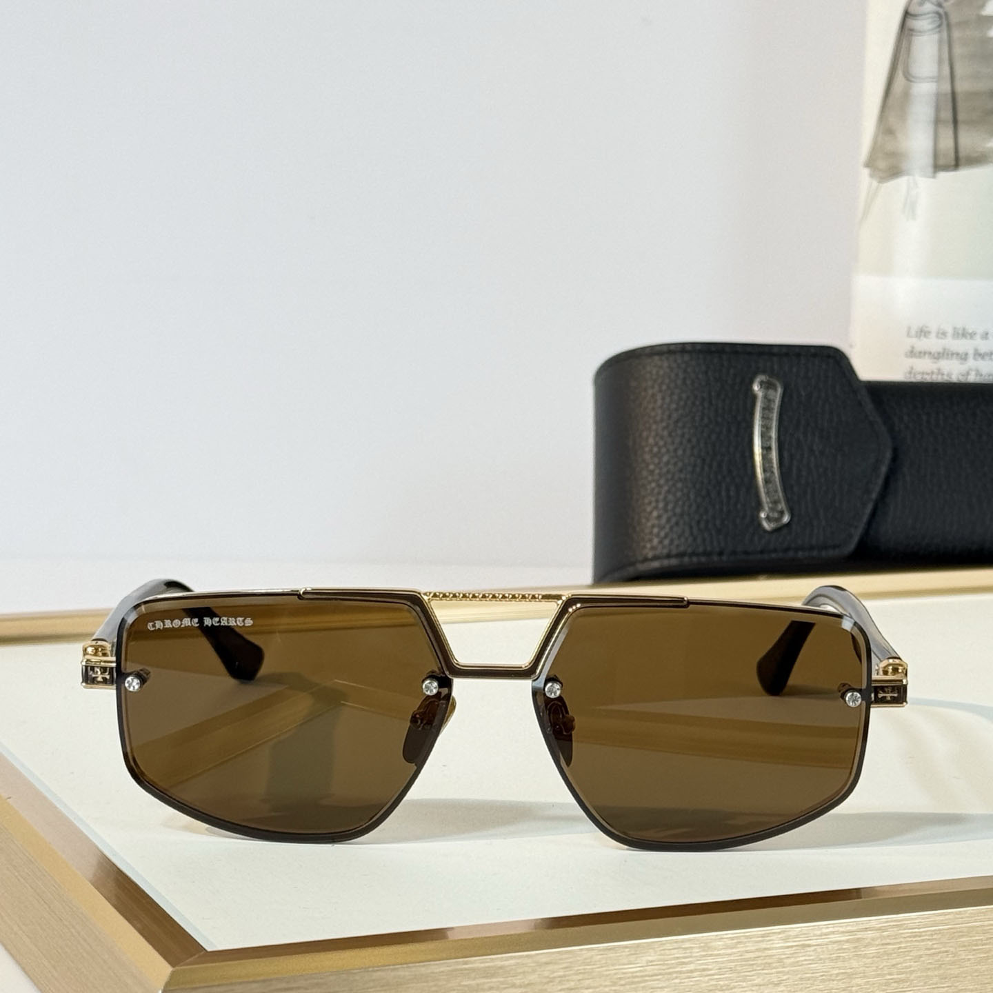 Chrome Hearts LOVE ROD Glasses - DesignerGu