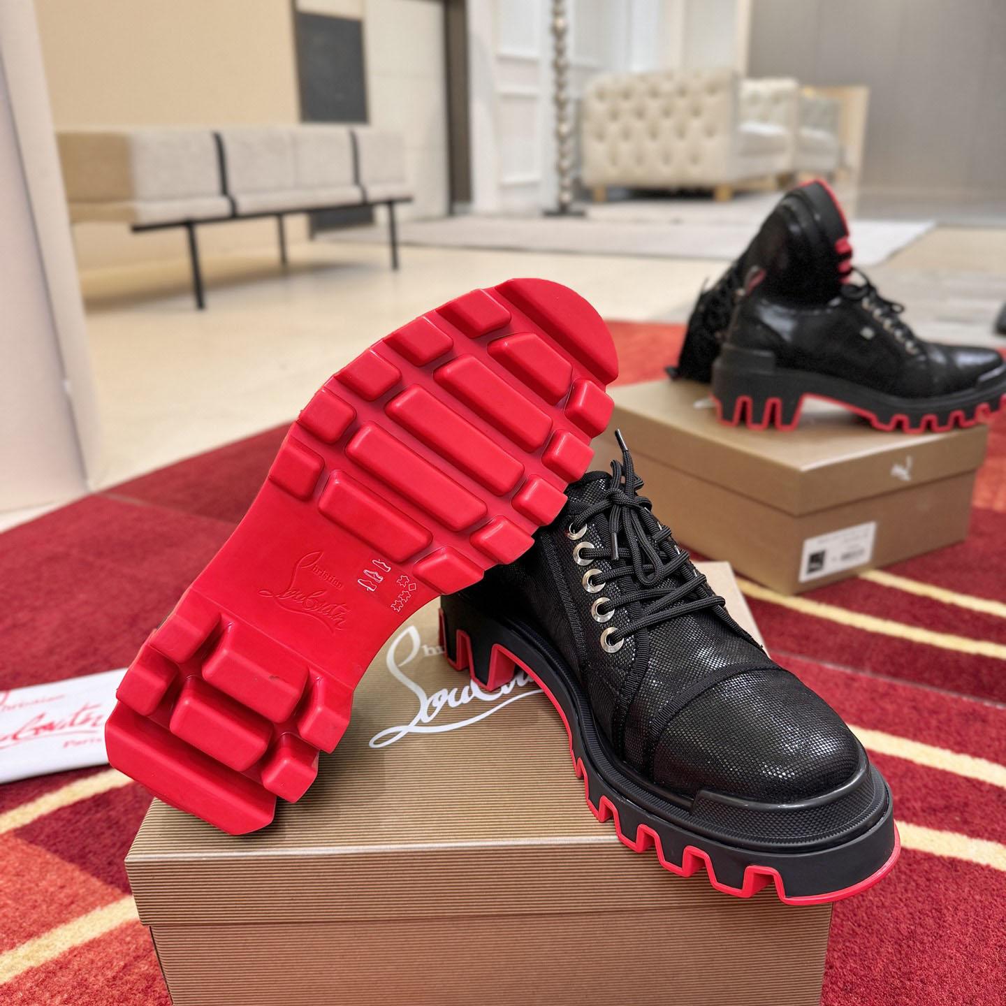 Christian Louboutin CPanamic Dune Derbys - DesignerGu