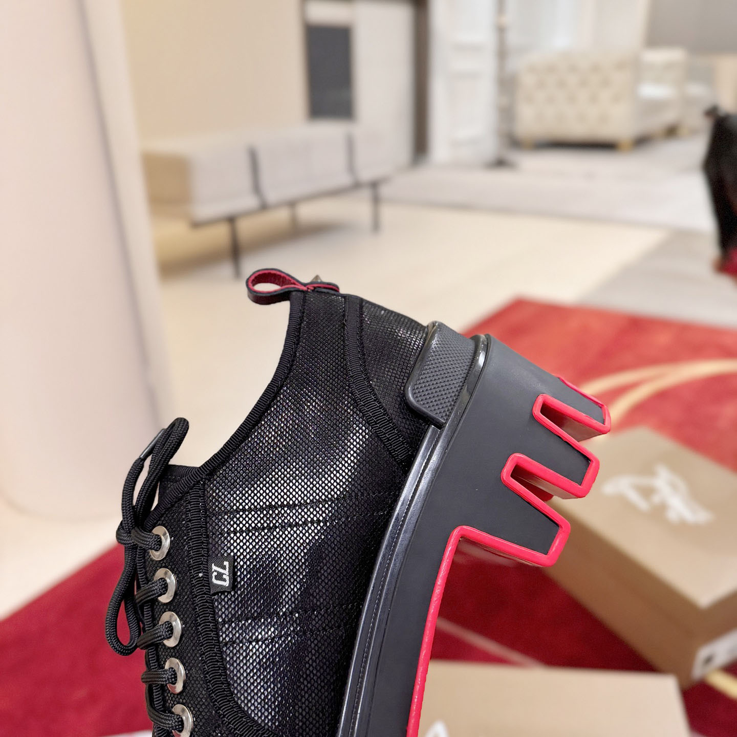 Christian Louboutin CPanamic Dune Derbys - DesignerGu