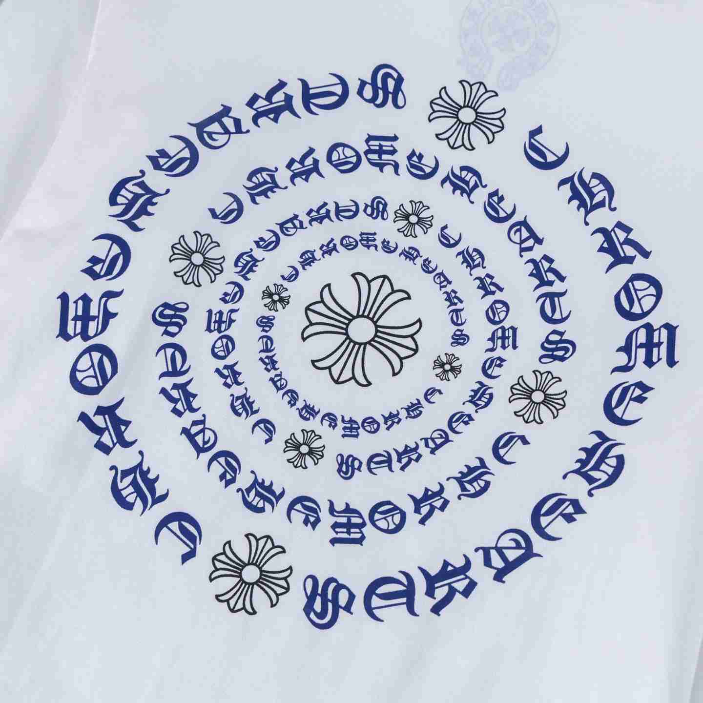 Chrome Hearts Cross Logo  Long Sleeve T-Shirt 'White' - DesignerGu