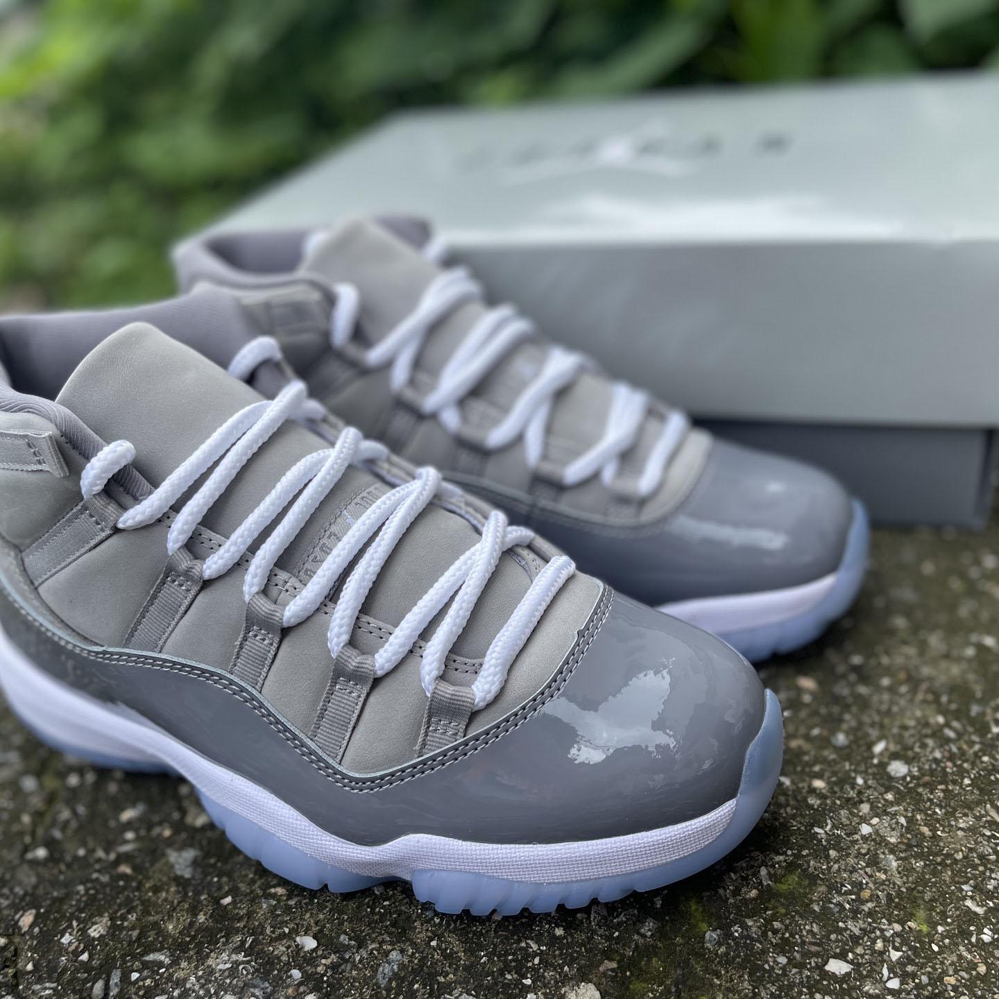 Jordan Air Jordan 11 Retro Cool Grey Sneakers CT8012-005  - DesignerGu