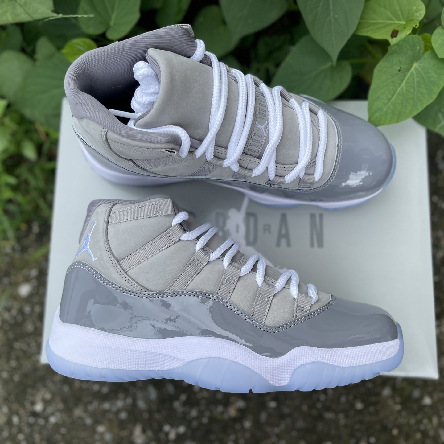 Jordan Air Jordan 11 Retro Cool Grey Sneakers CT8012-005  - DesignerGu
