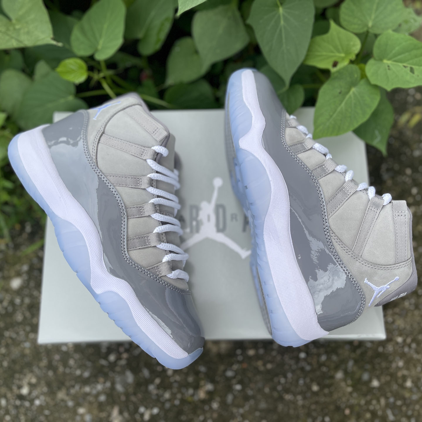 Jordan Air Jordan 11 Retro Cool Grey Sneakers CT8012-005  - DesignerGu