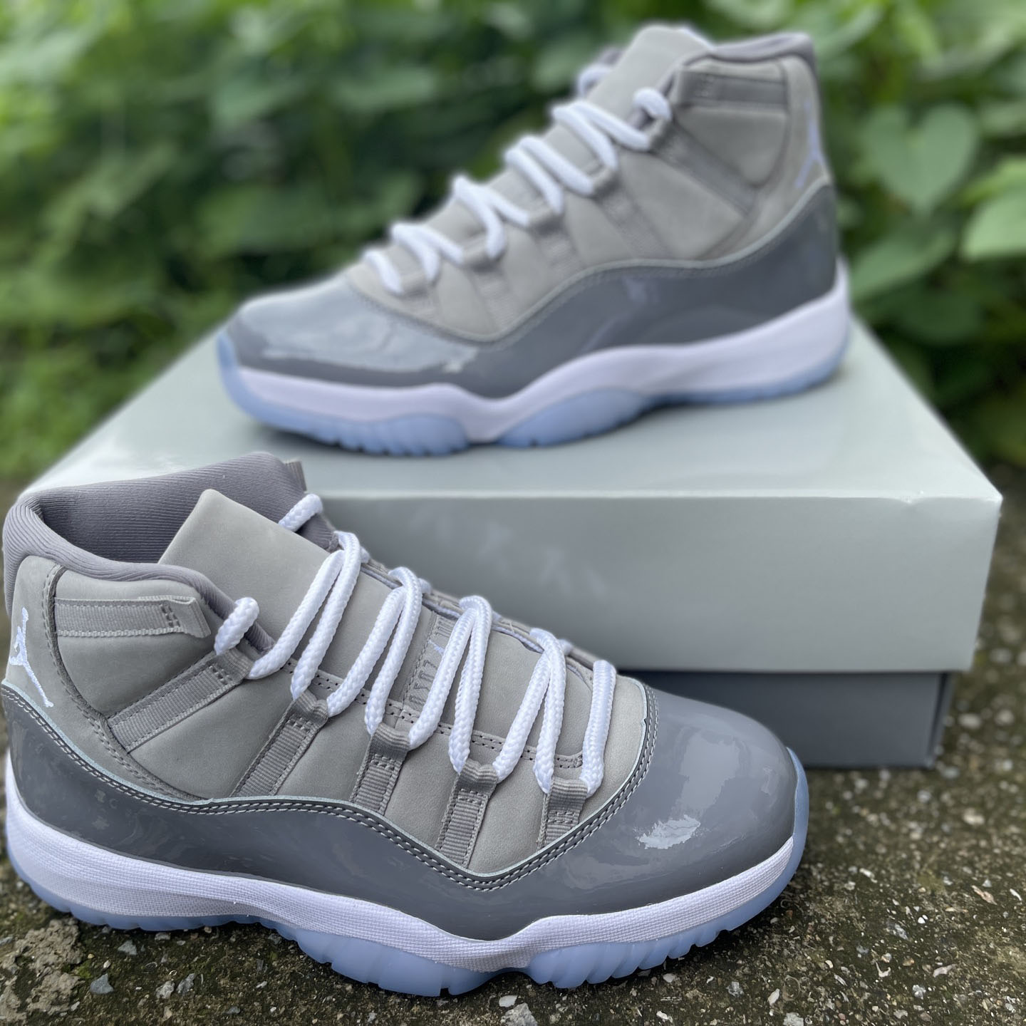 Jordan Air Jordan 11 Retro Cool Grey Sneakers CT8012-005  - DesignerGu