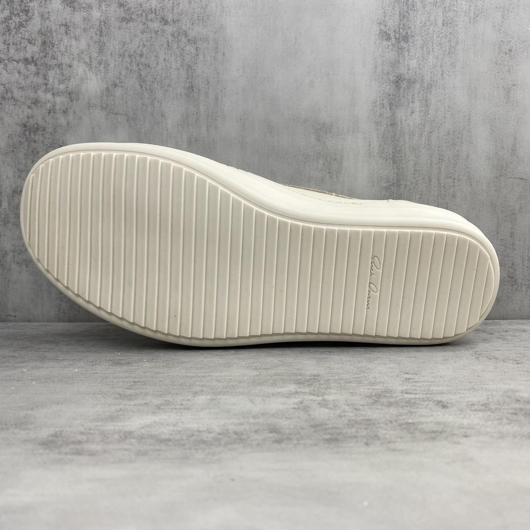 Rick Owens Lido Vintage Sneaker 'Milk' - DesignerGu