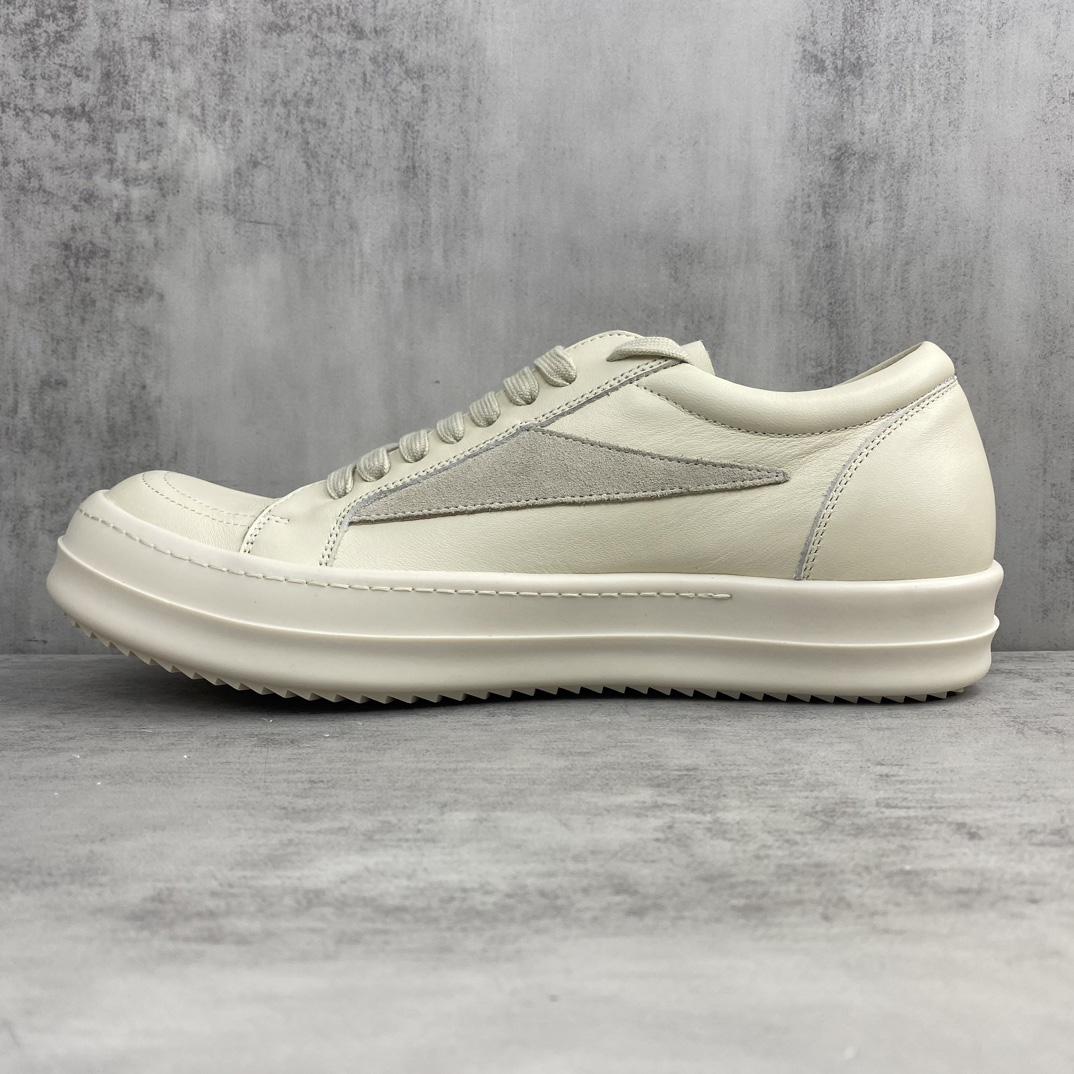 Rick Owens Lido Vintage Sneaker 'Milk' - DesignerGu