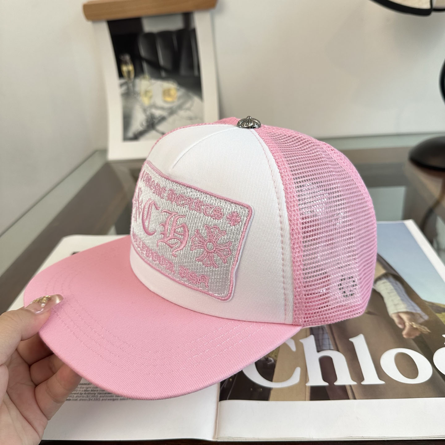 Chrome Heart Cap  - DesignerGu