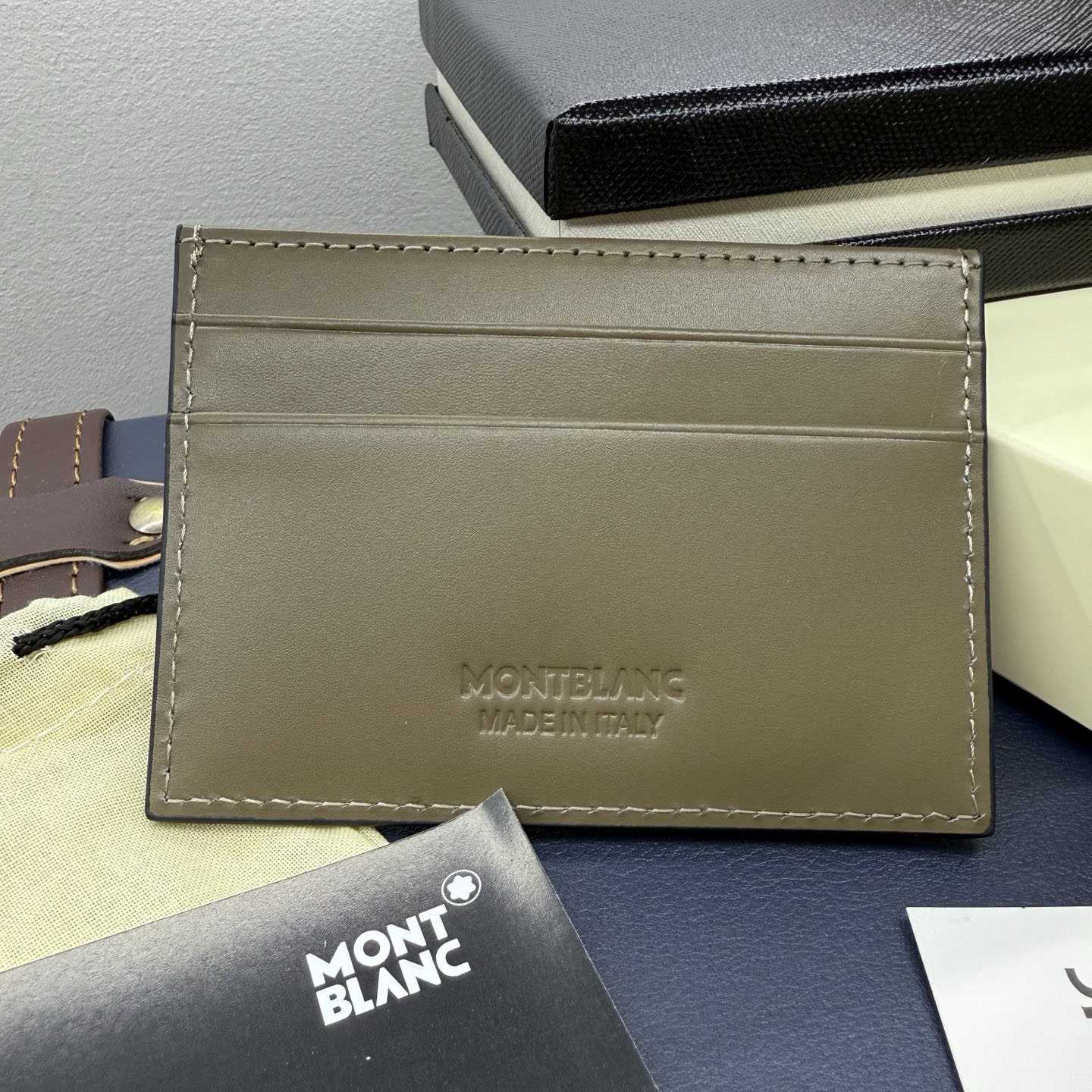 Montblanc Men's Extreme 3.0 Leather Card Holder - DesignerGu