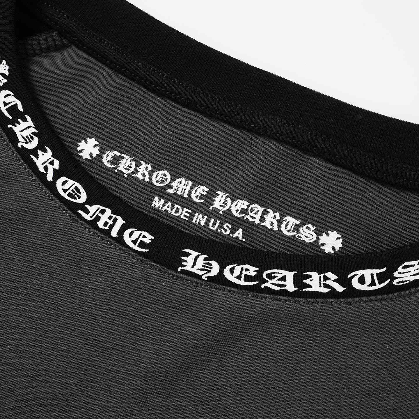 Chrome Hearts Long-Sleeve  Baseball Tee - DesignerGu